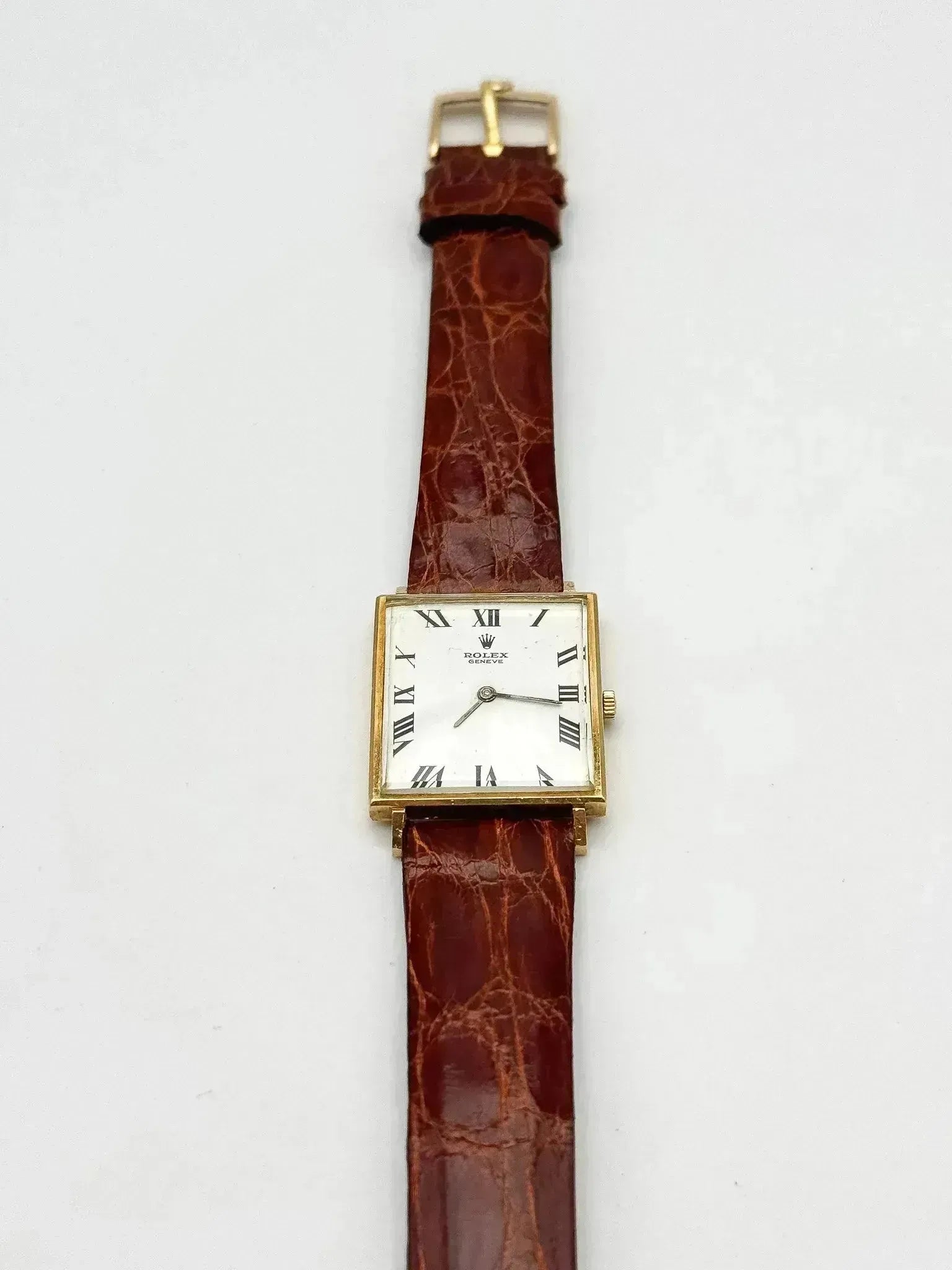 Rolex - Cellini Tank XL Or jaune 18k 3603 - 1960s - Atelier Victor