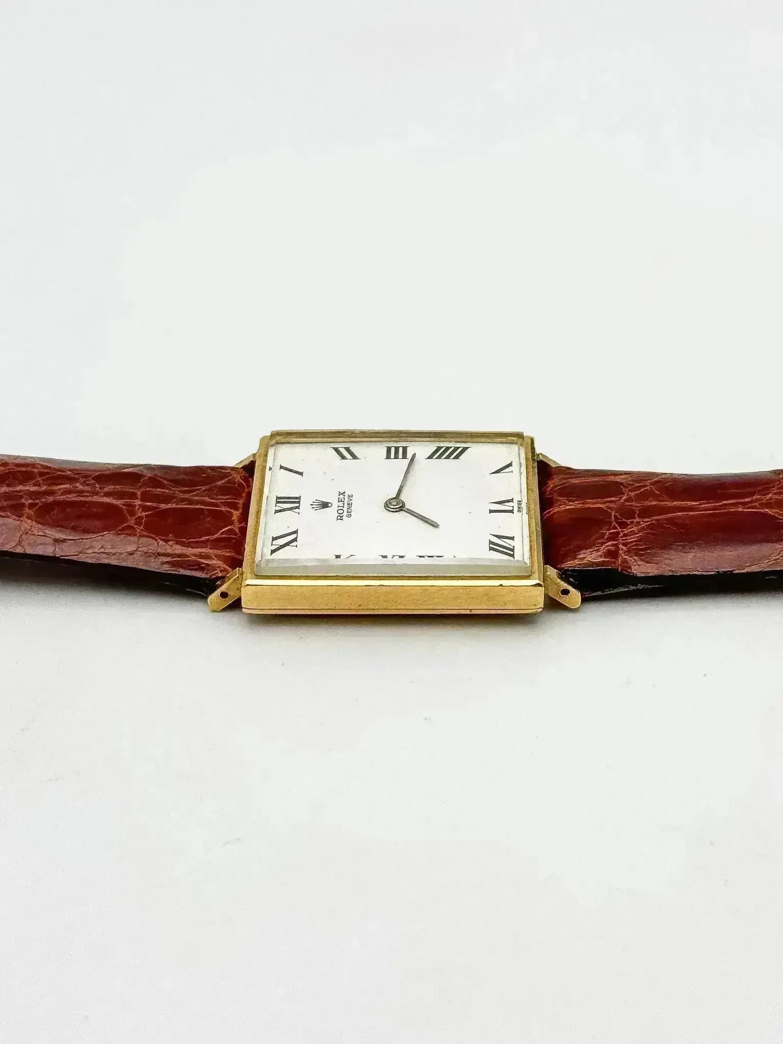 Rolex - Cellini Tank XL Or jaune 18k 3603 - 1960s - Atelier Victor