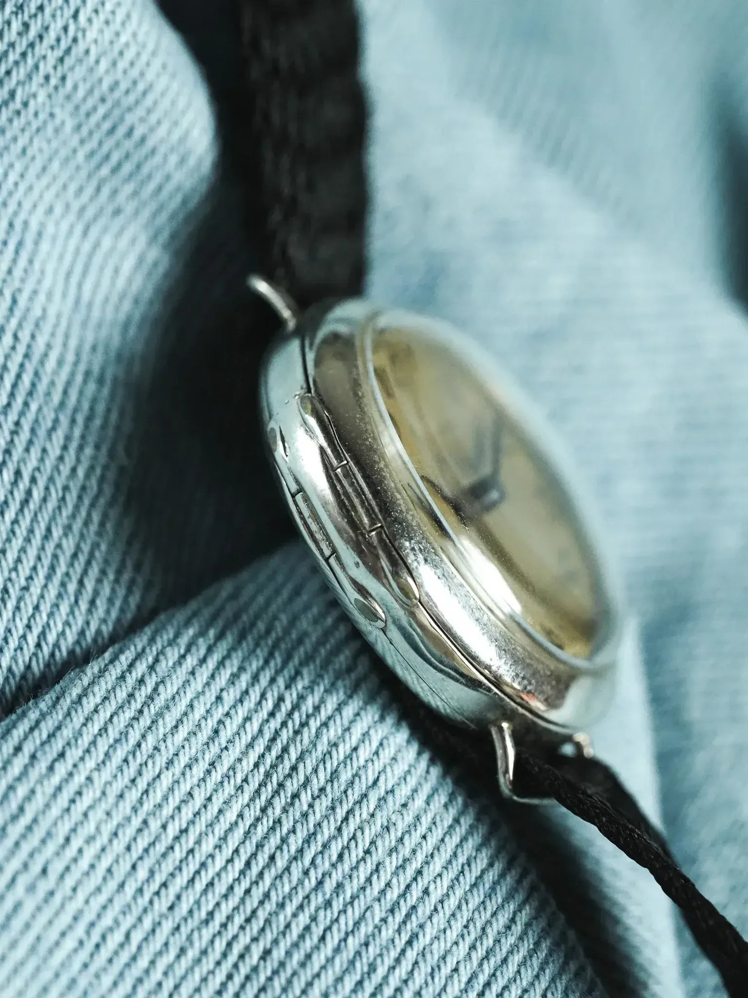 Rolex - Montre militaire En argent massif Calibre Rebberg - 1920s - Atelier Victor