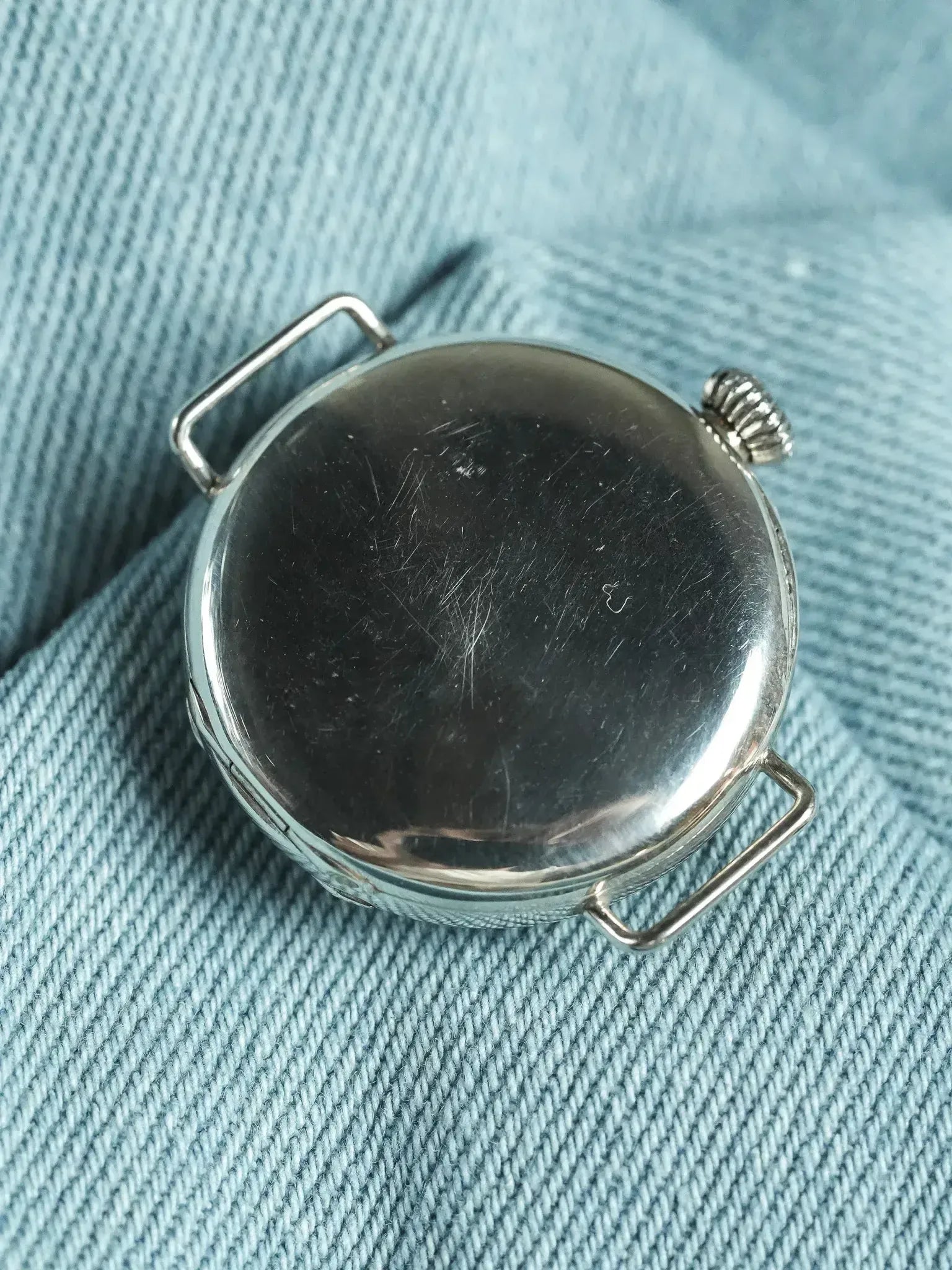 Rolex - Montre militaire En argent massif Calibre Rebberg - 1920s - Atelier Victor