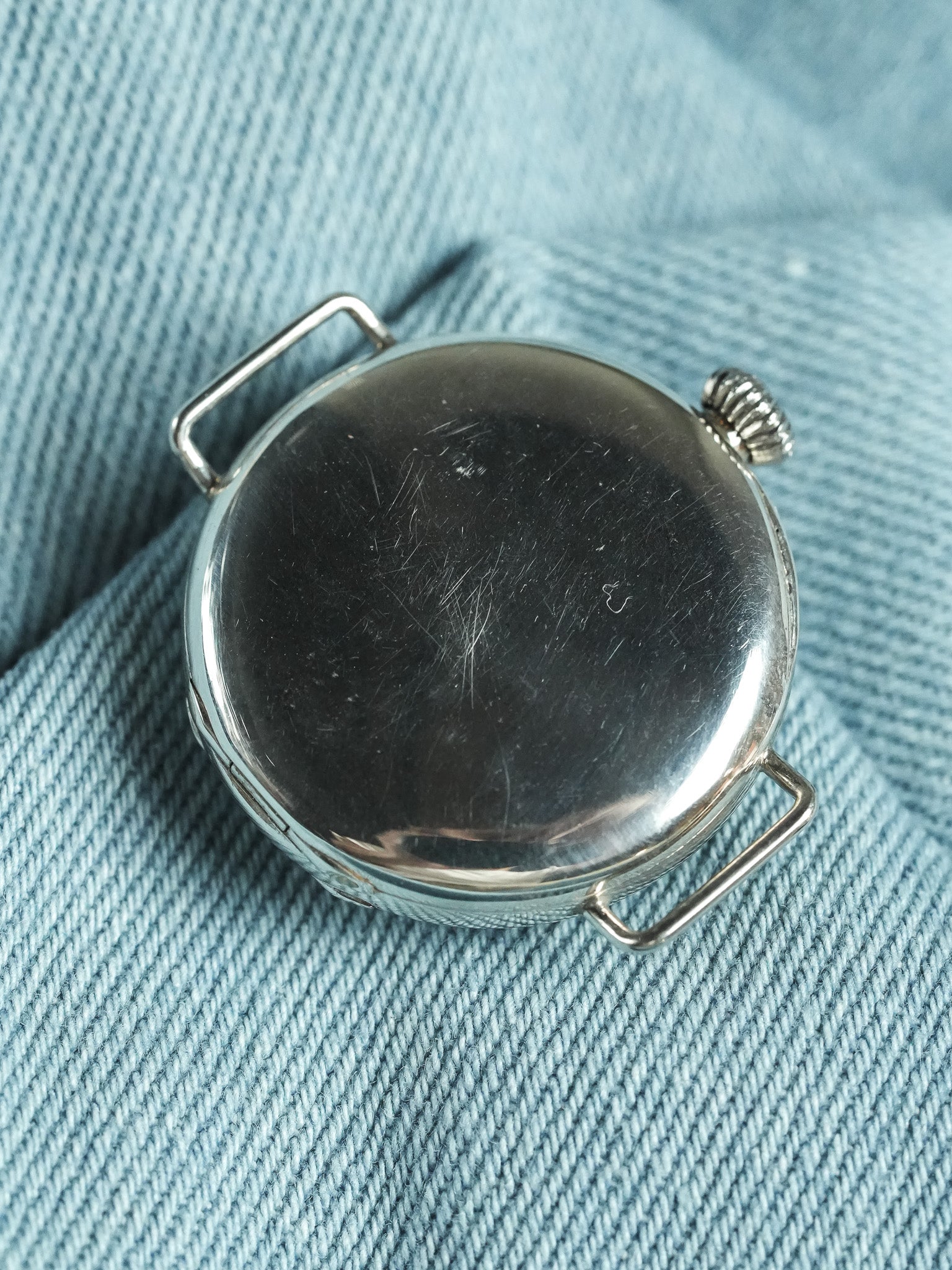 Rolex - Montre militaire En argent massif Calibre Rebberg - 1920s - Atelier Victor - Vintage Shop