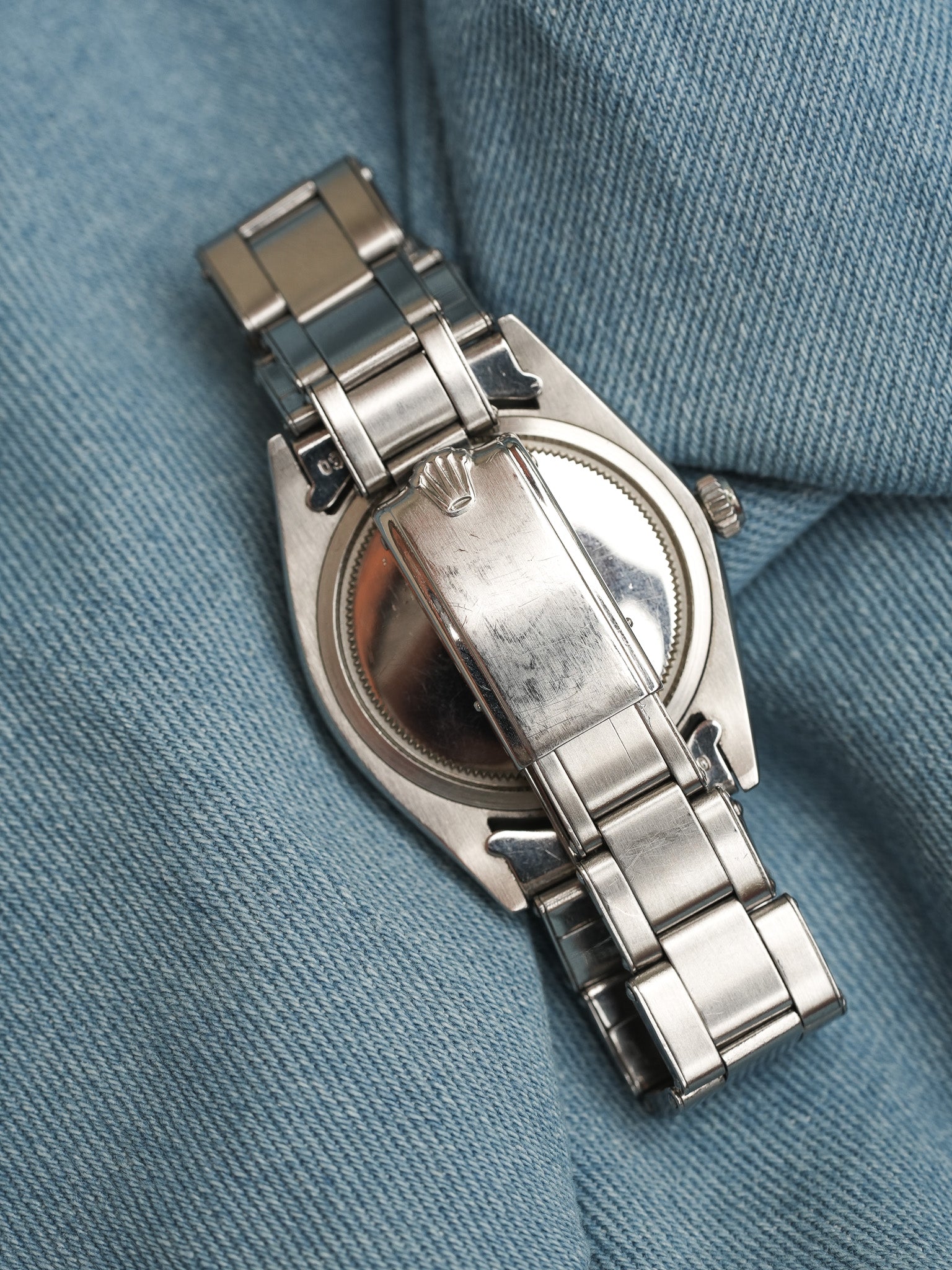Rolex - Osyterdate 6694 Precision Cadran noir - 1966 - Atelier Victor - Vintage Shop