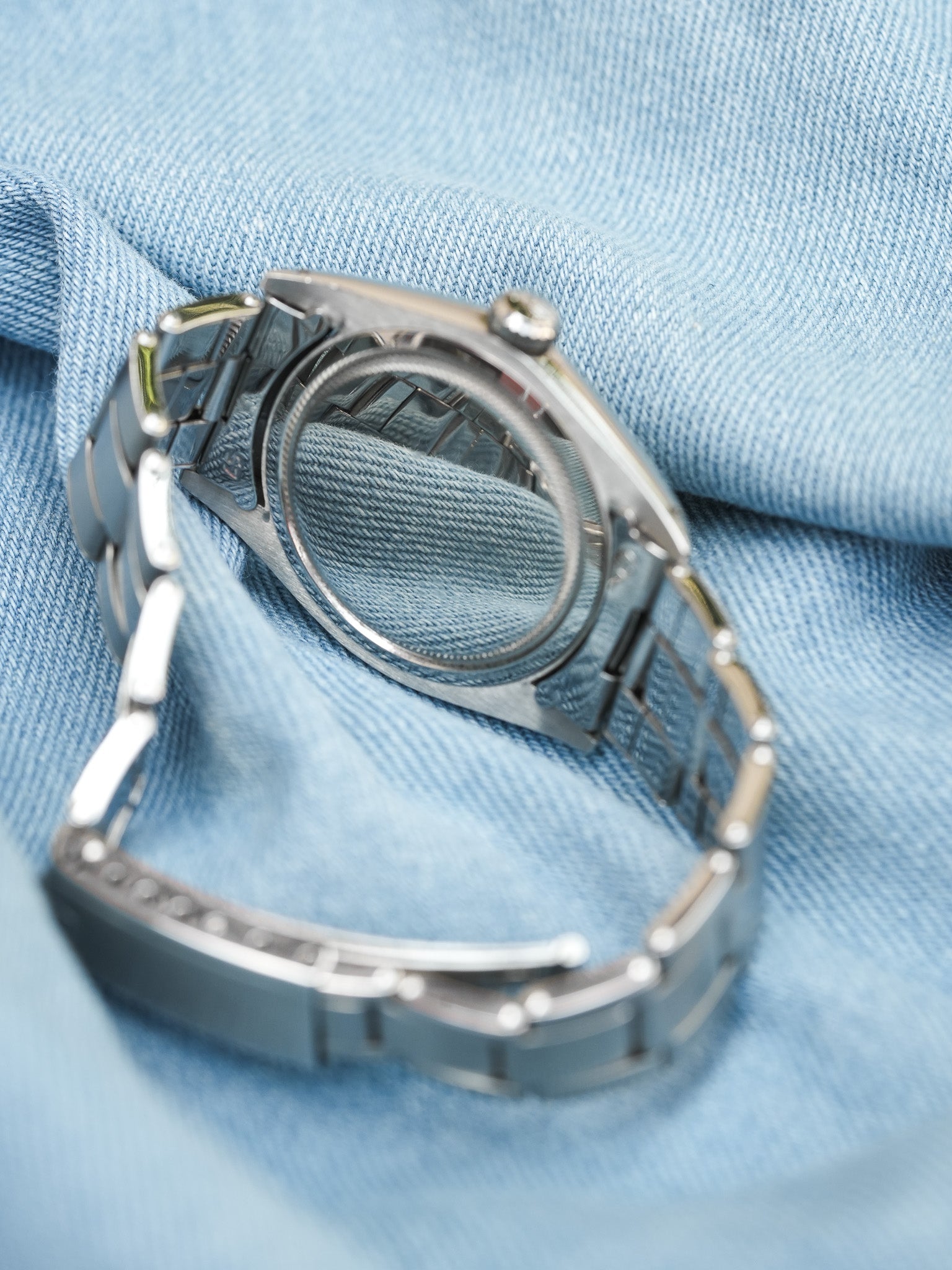 Rolex - Oyster Extra fine 6426 Cadran lin argent - 1971 - Atelier Victor Paris - Vintage Watch Shop Dubai