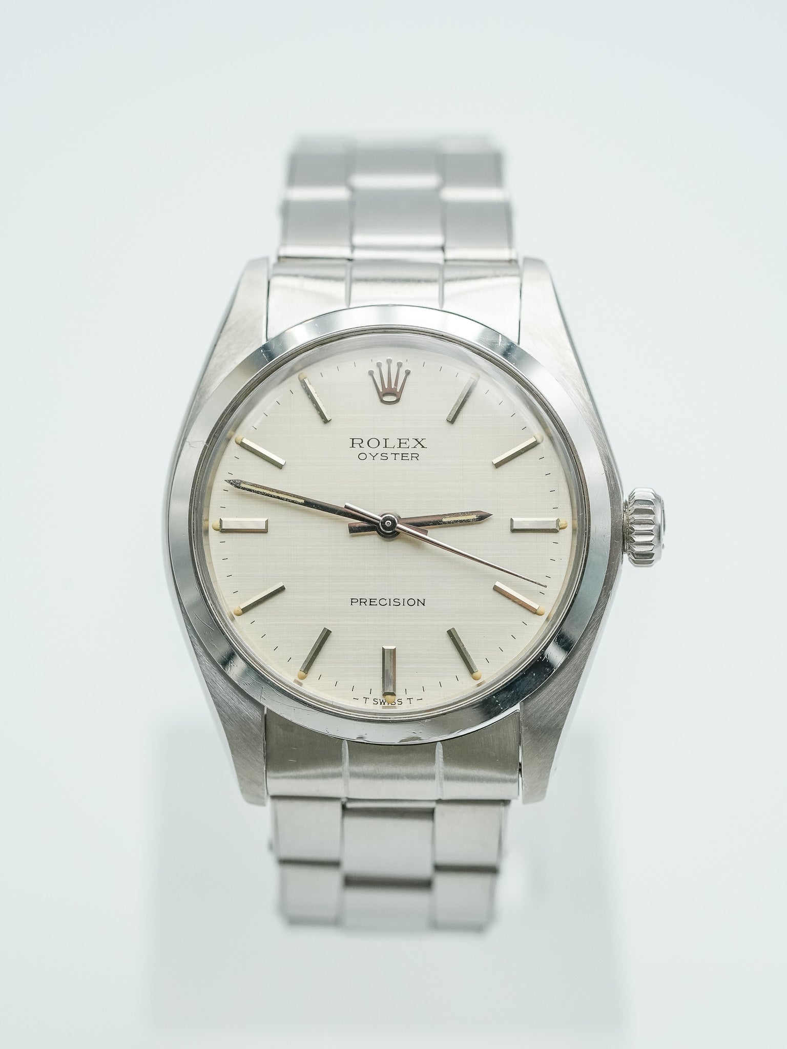 Rolex - Oyster Extra fine 6426 Cadran lin argent - 1971 - Atelier Victor Paris - Vintage Watch Shop Dubai