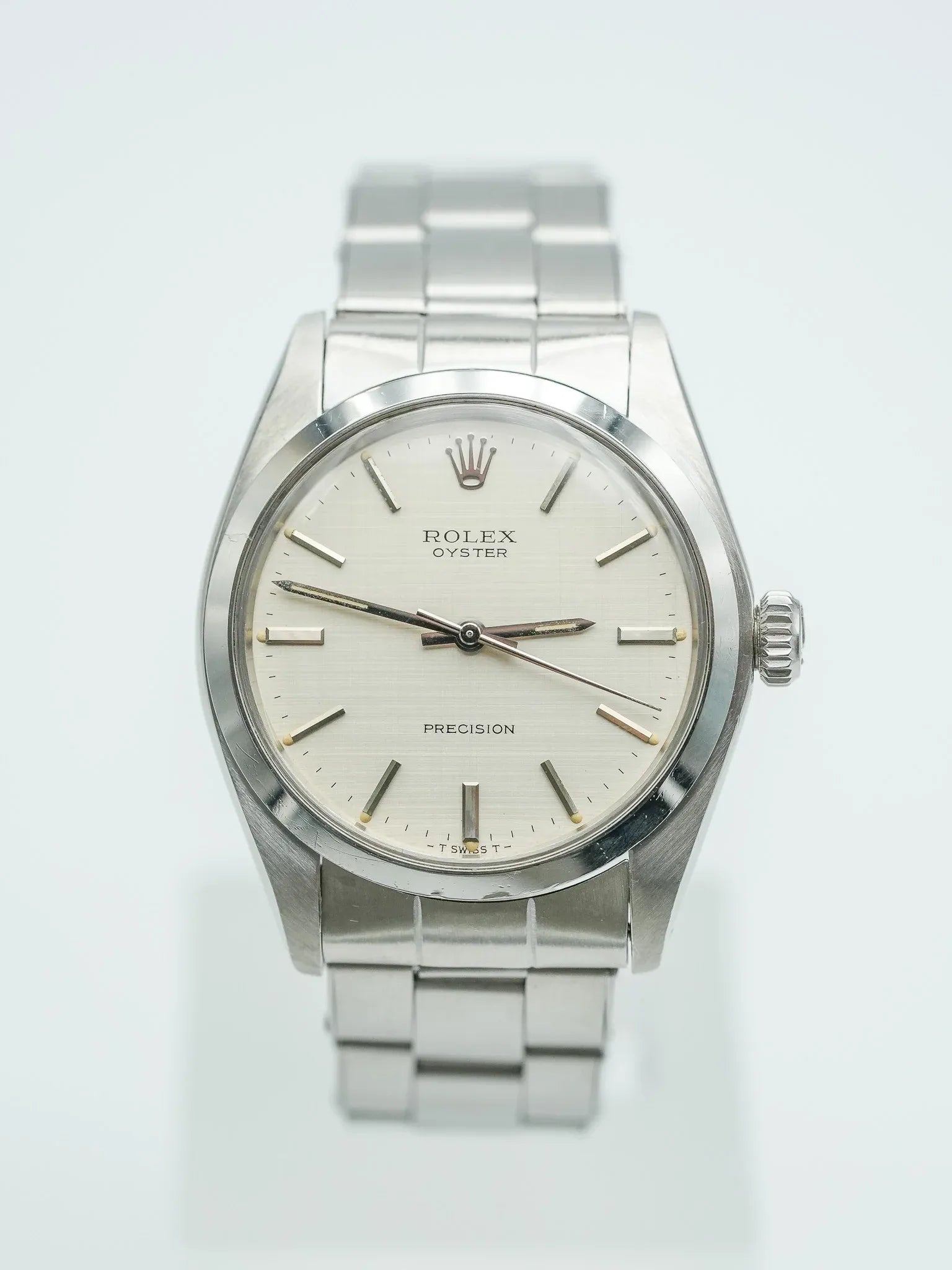 Rolex - Oyster Extra fine 6426 Cadran lin argent - 1971 - Atelier Victor Paris - Vintage Watch Shop Dubai