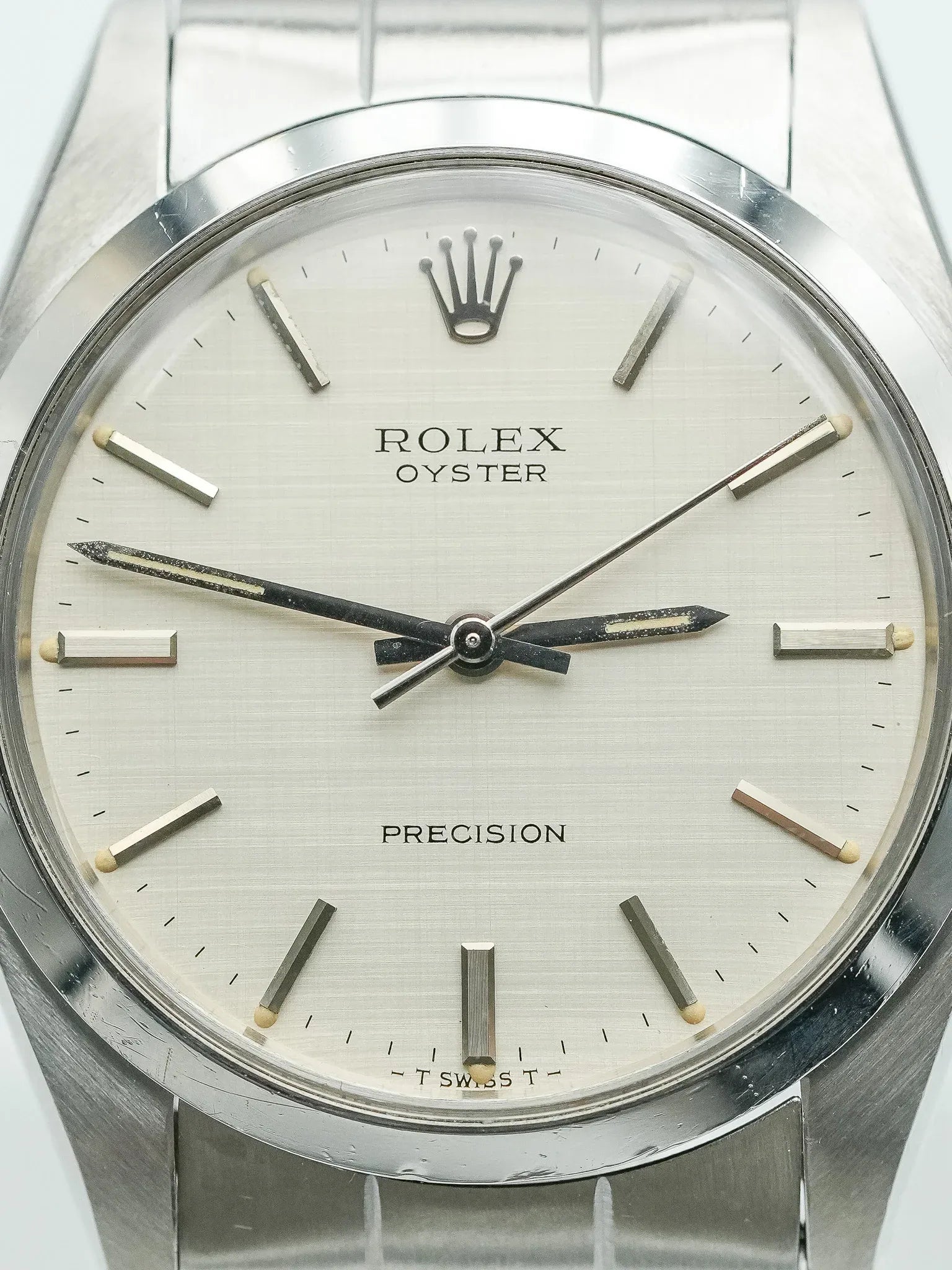 Rolex - Oyster Extra fine 6426 Cadran lin argent - 1971 - Atelier Victor Paris - Vintage Watch Shop Dubai