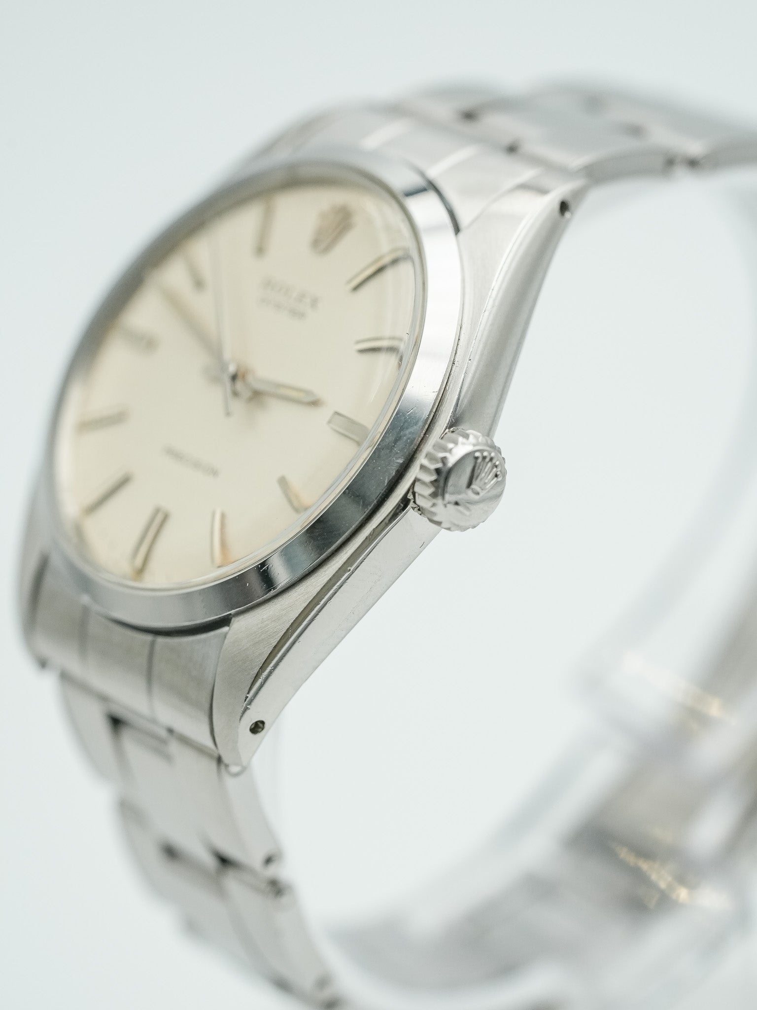 Rolex - Oyster Extra fine 6426 Cadran lin argent - 1971 - Atelier Victor - Vintage Watch Shop