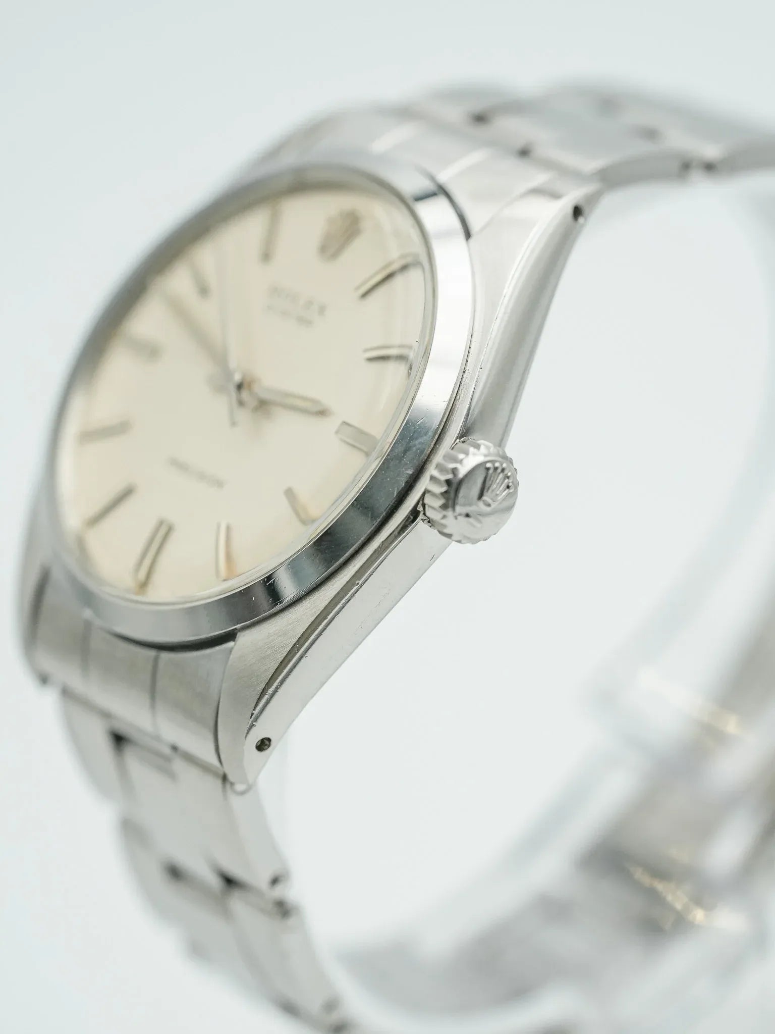 Rolex - Oyster Extra fine 6426 Cadran lin argent - 1971 - Atelier Victor - Vintage Watch Shop