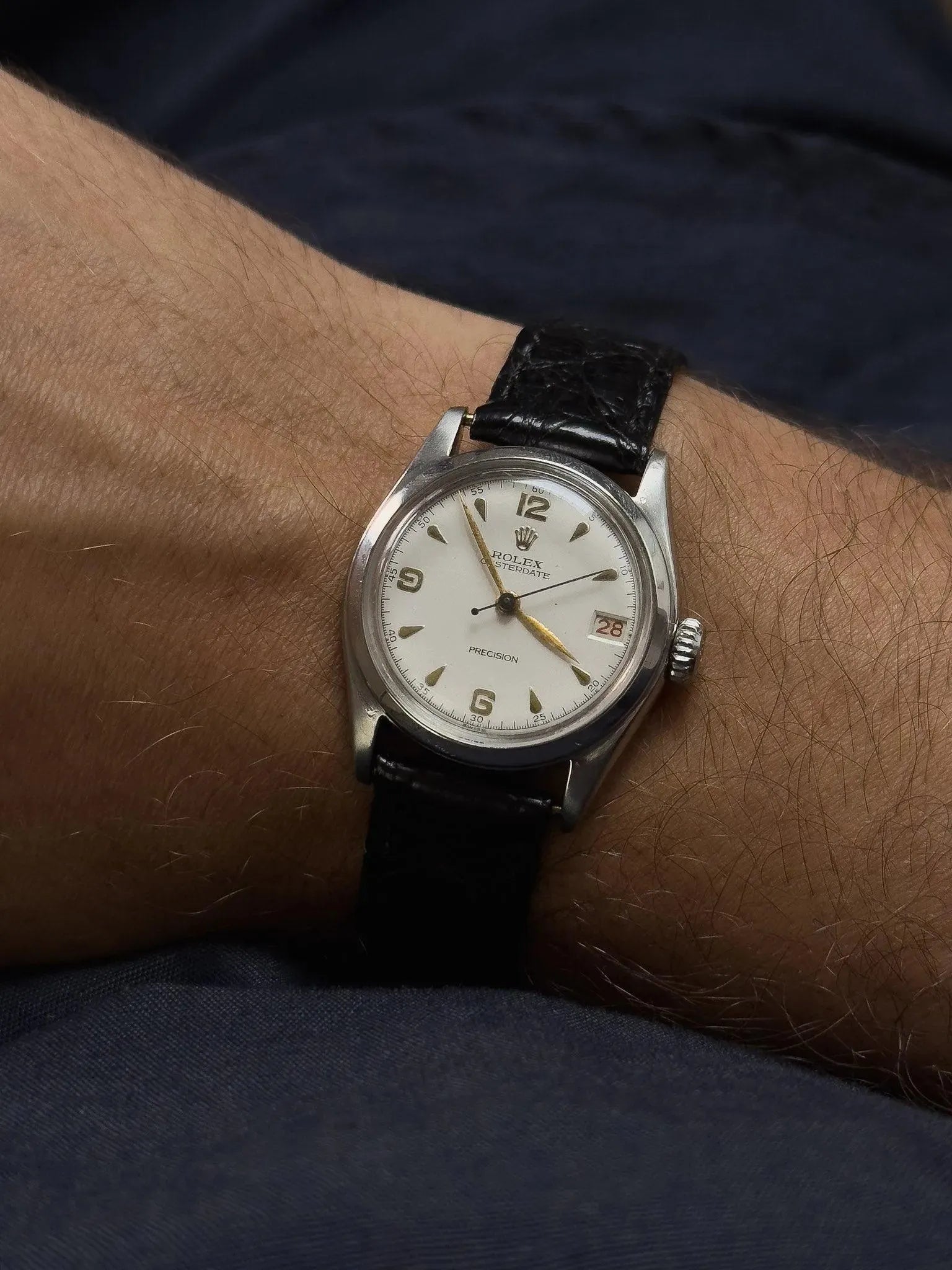 Rolex - Oysterdate Precision 6066 - 1950 - Atelier Victor - Vintage Shop