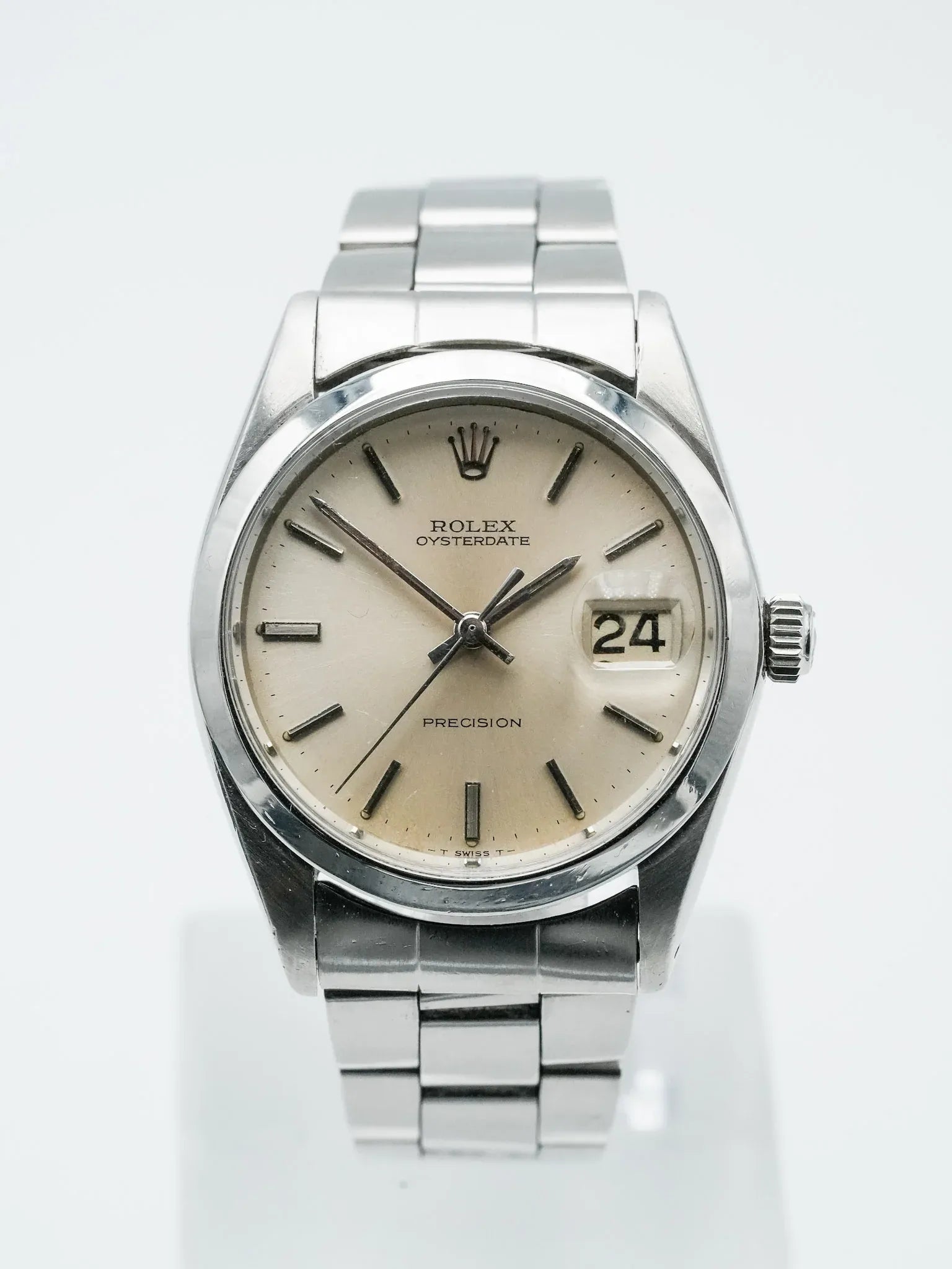 Rolex - Oysterdate Precision 6694 Cadran Ecaille - 1965 - Atelier Victor - Vintage Shop
