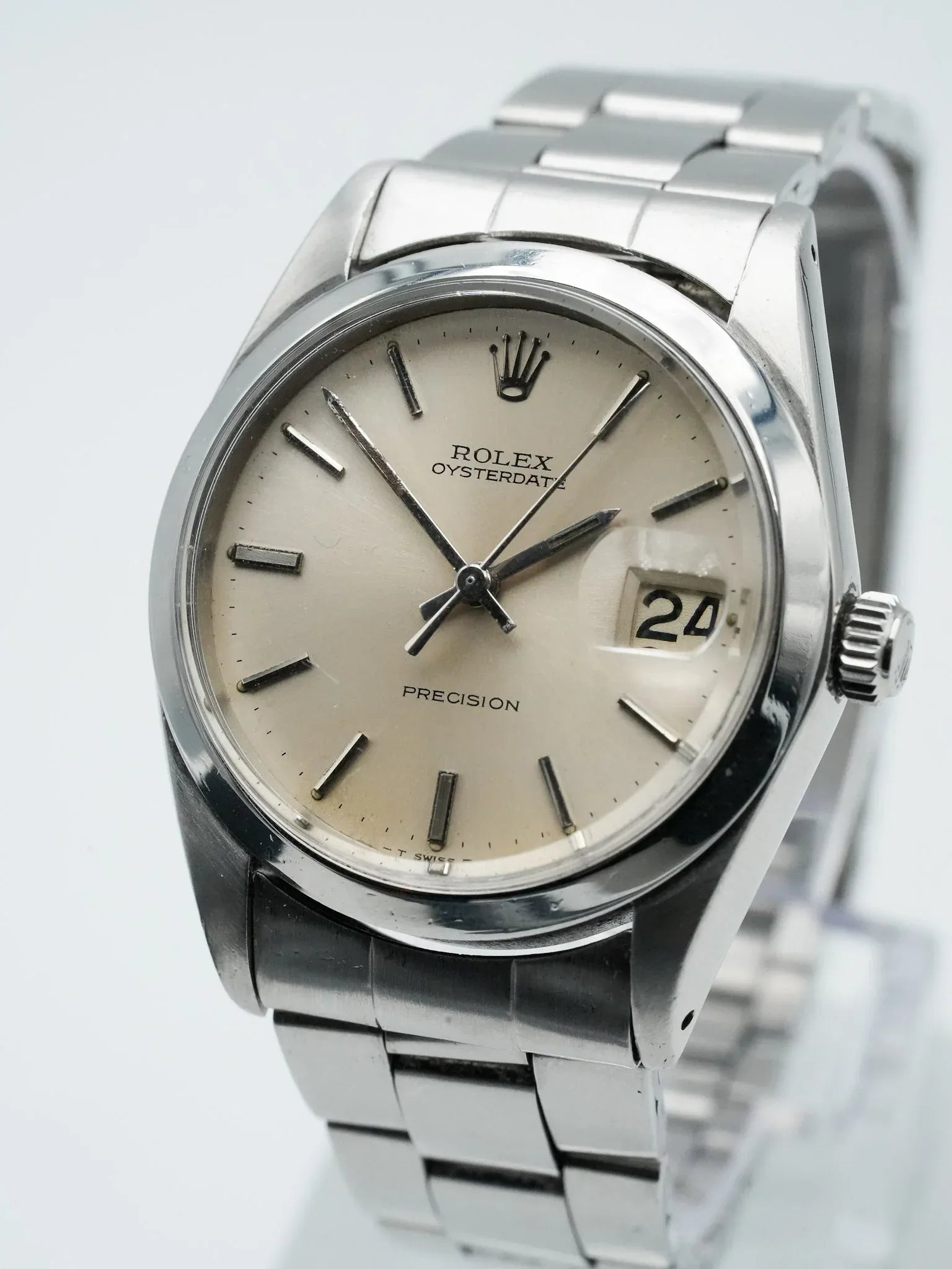 Rolex - Oysterdate Precision 6694 Cadran Ecaille - 1965 - Atelier Victor - Vintage Shop