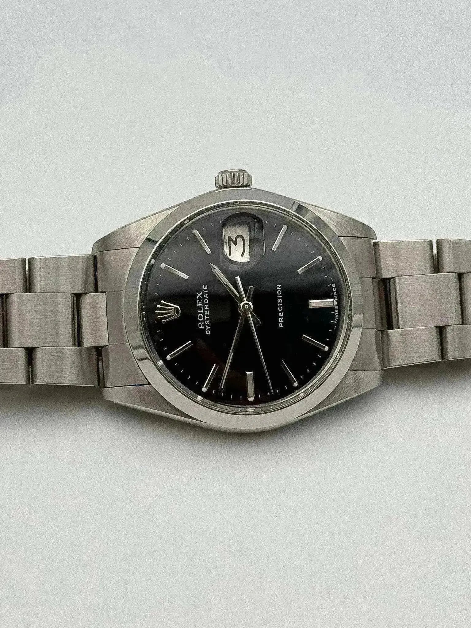 Rolex - Oysterdate Precision Cadran Noir - 1969 - Atelier Victor