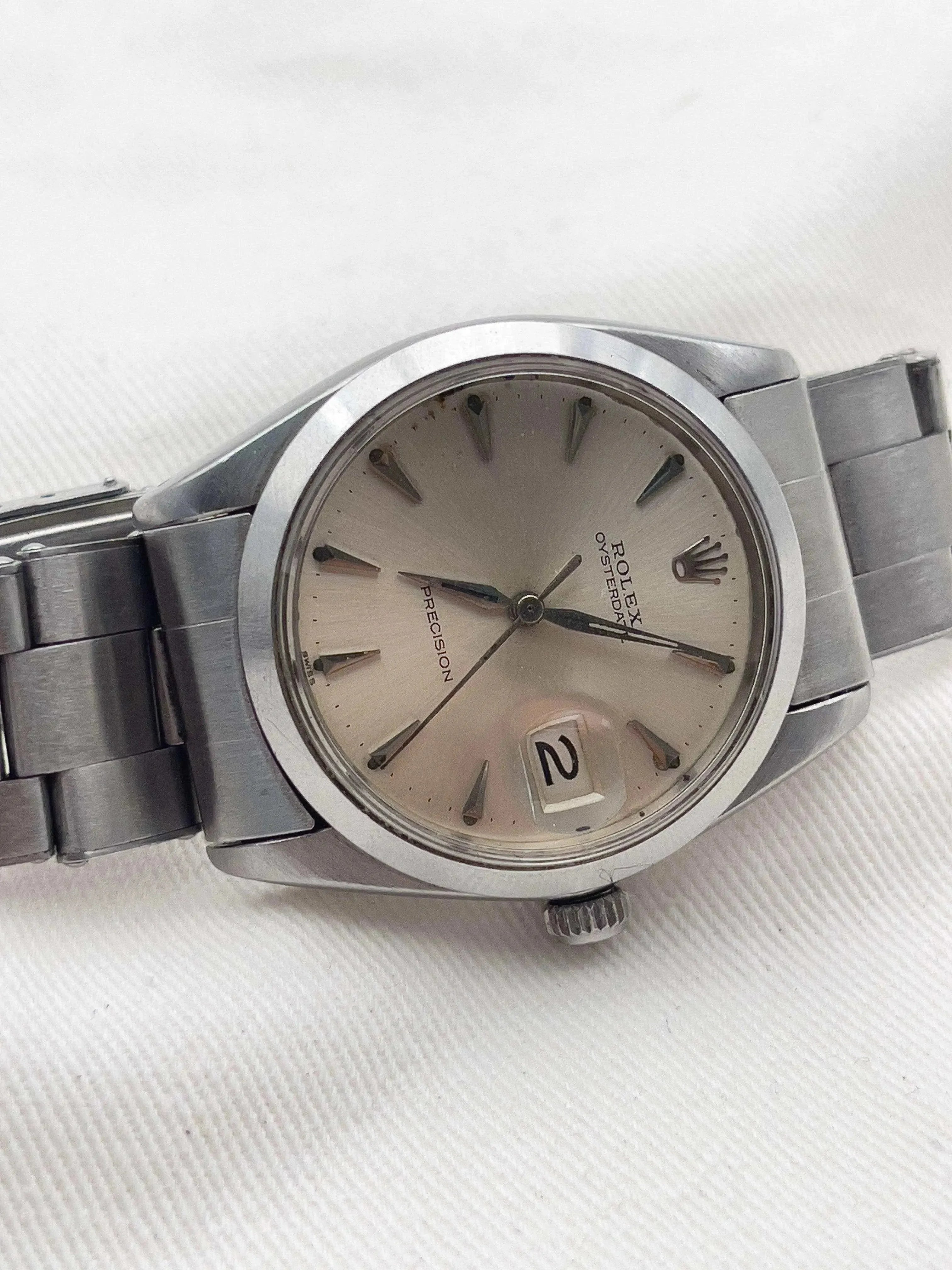 Rolex - Oysterdate Precision Champagne - 1954 - Atelier Victor - Vintage Shop