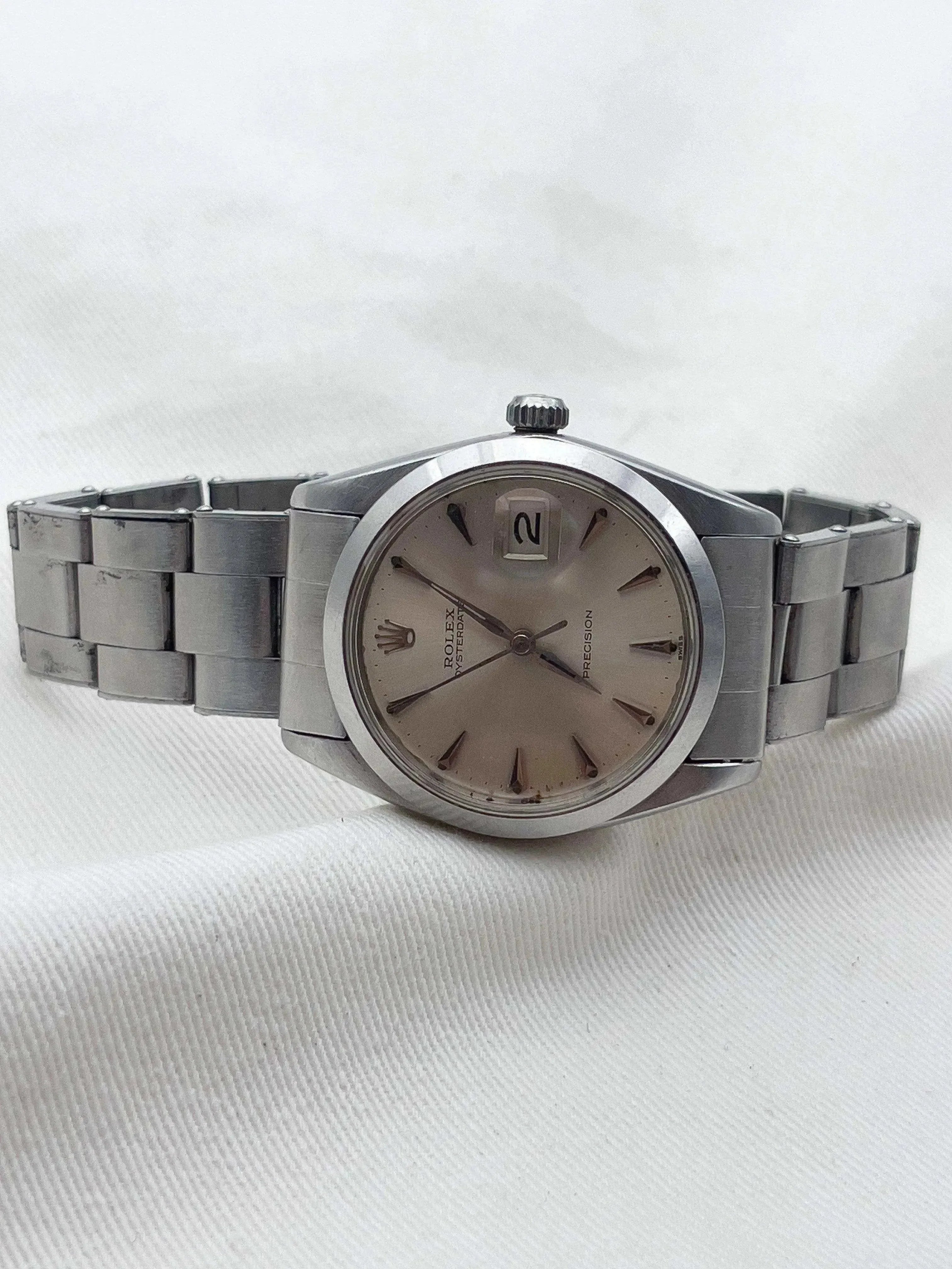 Rolex - Oysterdate Precision Champagne - 1954 - Atelier Victor - Vintage Shop