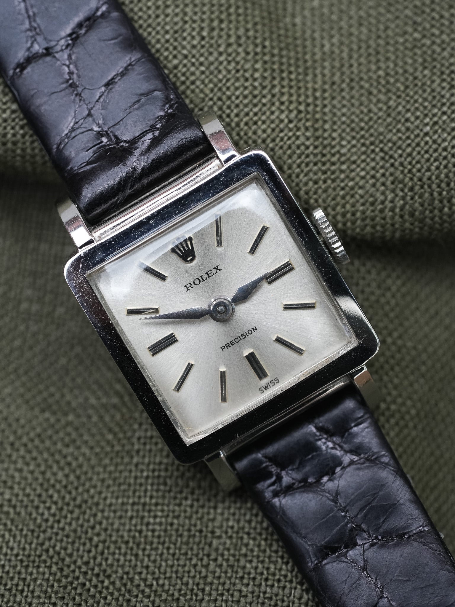 Rolex - Precision 3458 Acier - 1952 - Atelier Victor Paris - Vintage Watch Shop Dubai