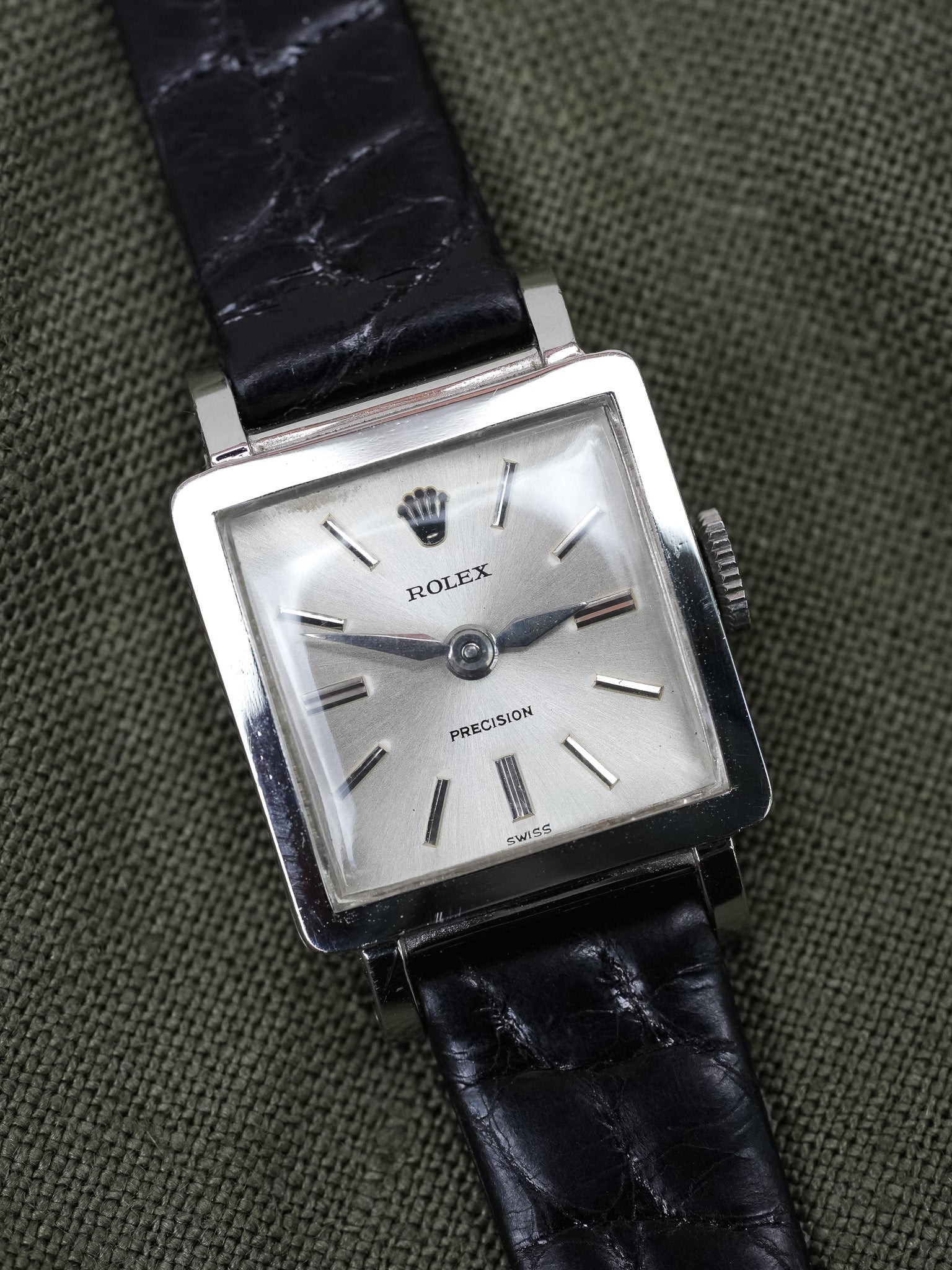 Rolex - Precision 3458 Acier - 1952 - Atelier Victor Paris - Vintage Watch Shop Dubai