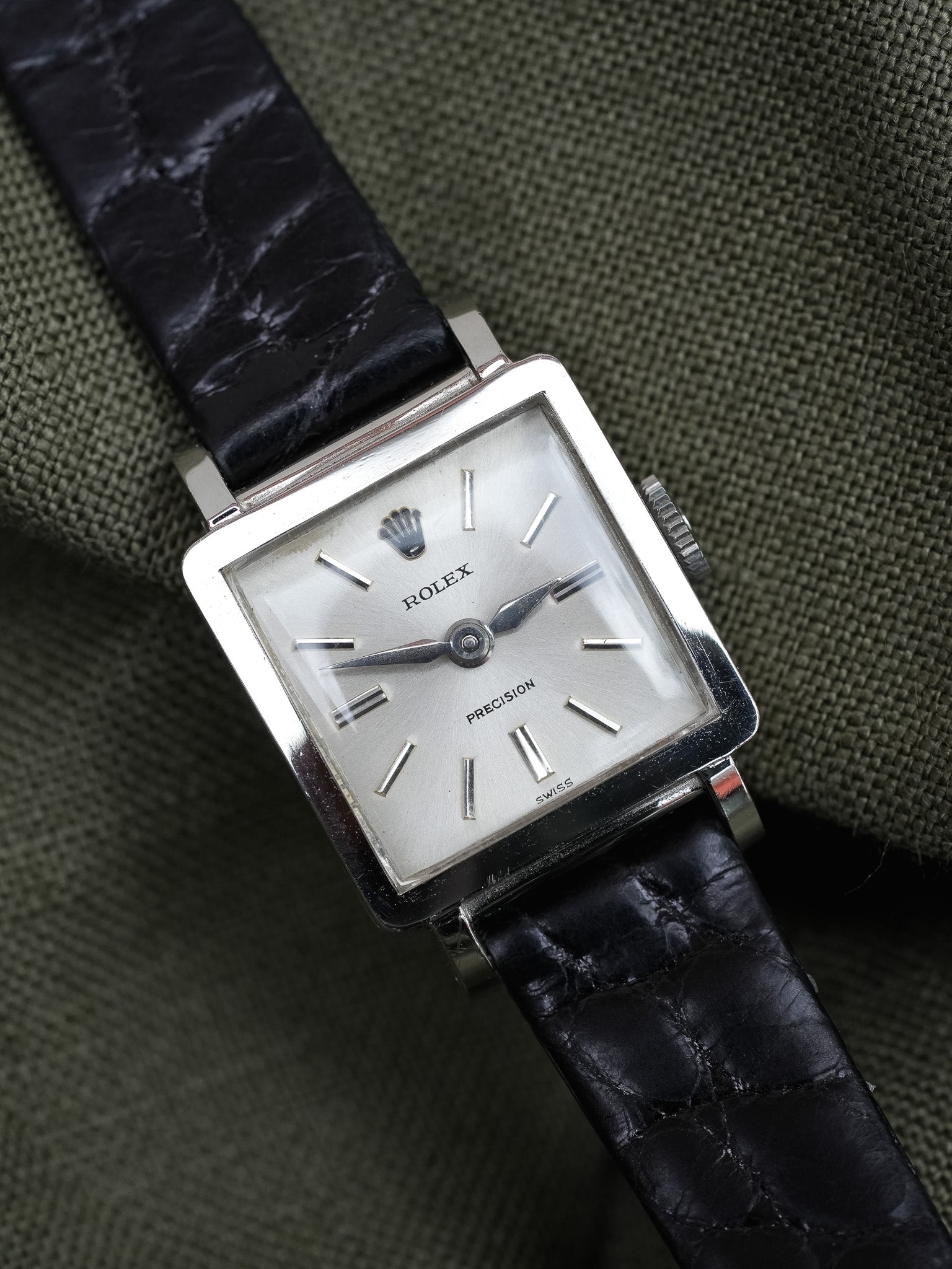 Rolex - Precision 3458 Acier - 1952 - Atelier Victor Paris - Vintage Watch Shop Dubai