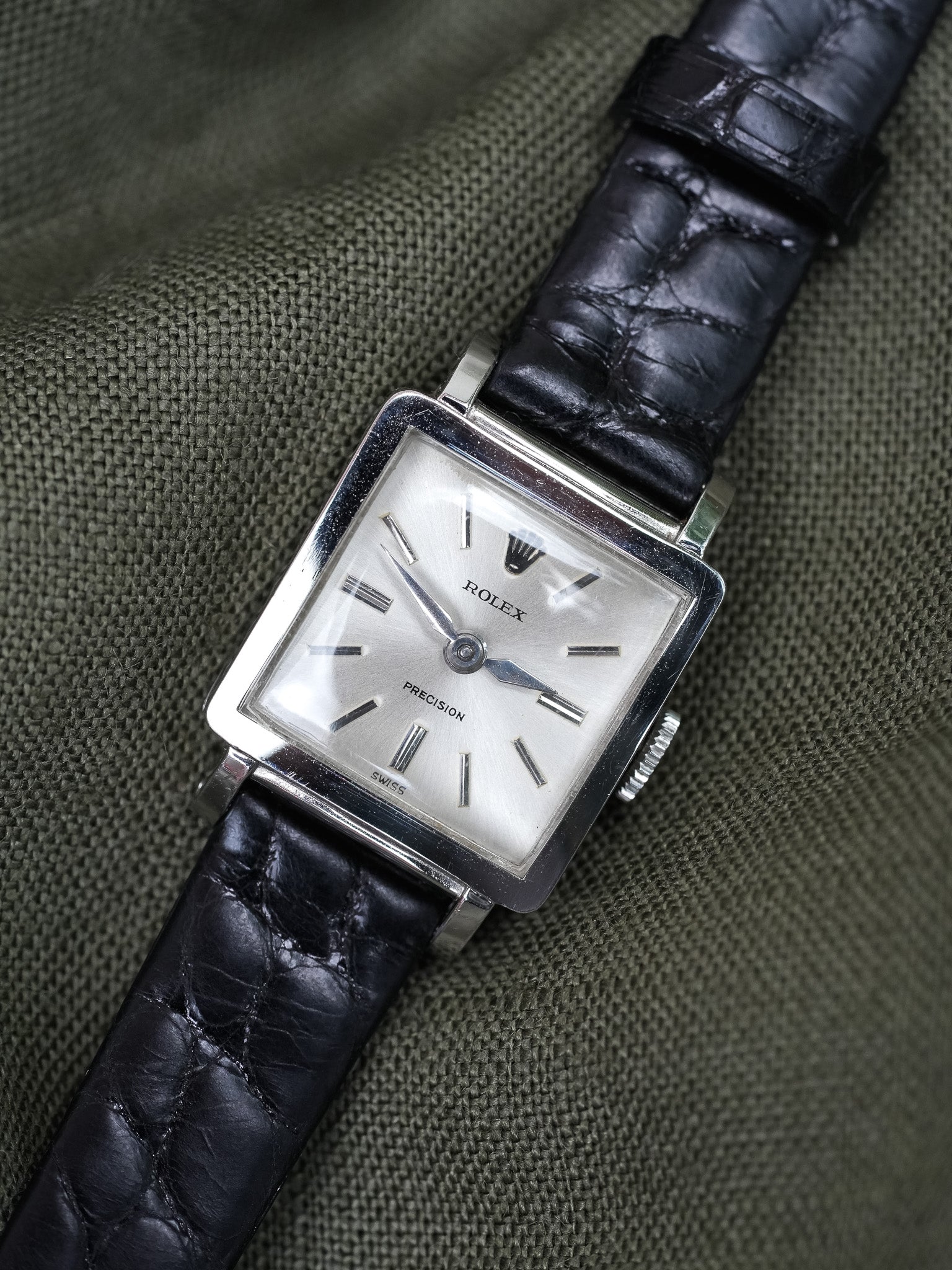 Rolex - Precision 3458 Acier - 1952 - Atelier Victor Paris - Vintage Watch Shop Dubai