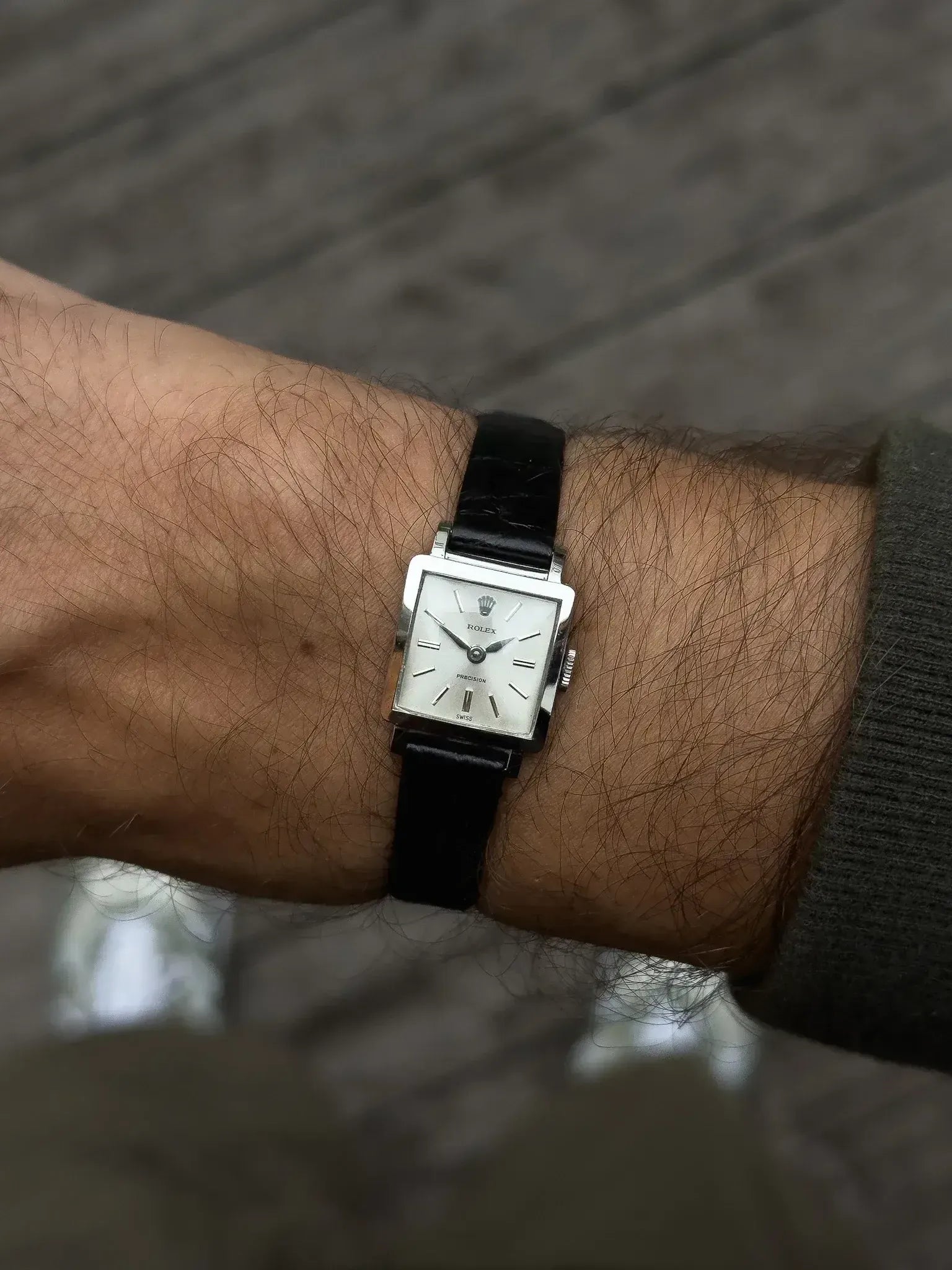 Rolex - Precision 3458 Acier Carrée - 1952 - Atelier Victor