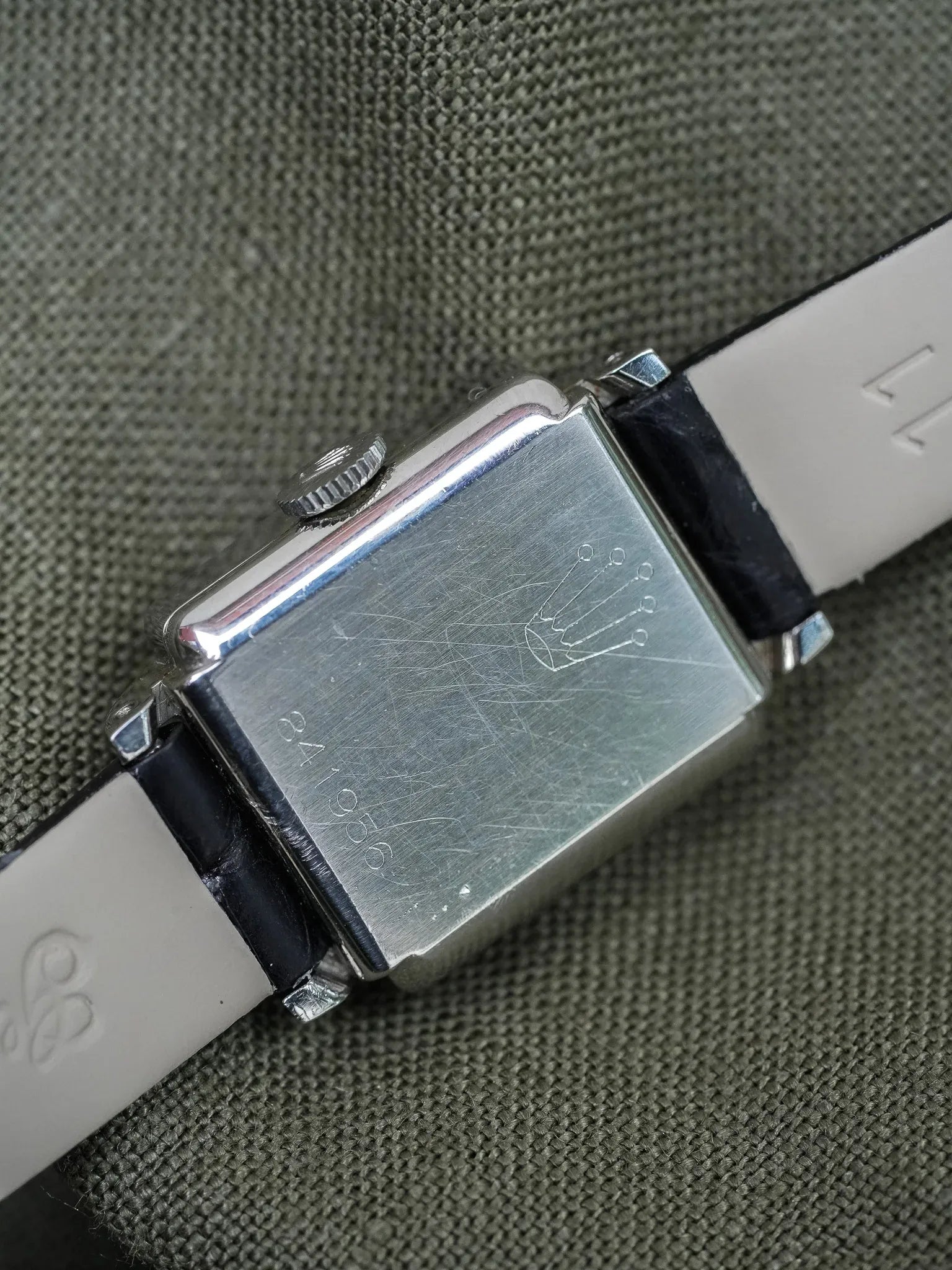 Rolex - Precision 3458 Acier Carrée - 1952 - Atelier Victor - Vintage Shop
