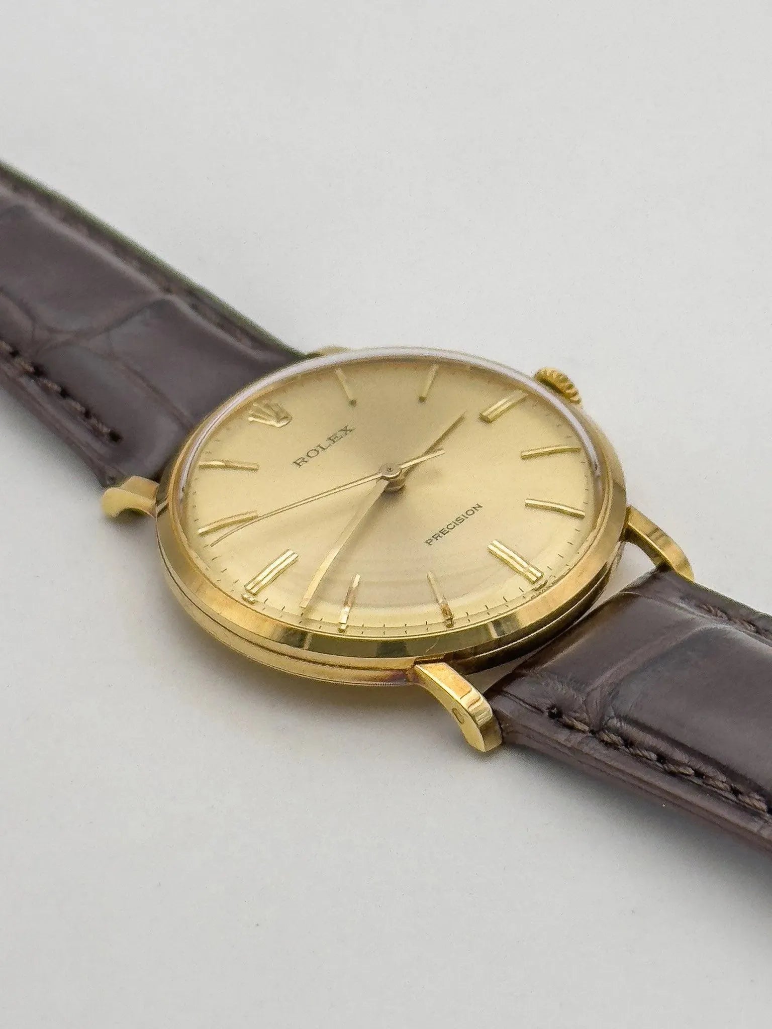 Rolex - Precision Gold 18K 3410 - 1975 - Atelier Victor Paris - Vintage Watch Shop Dubai