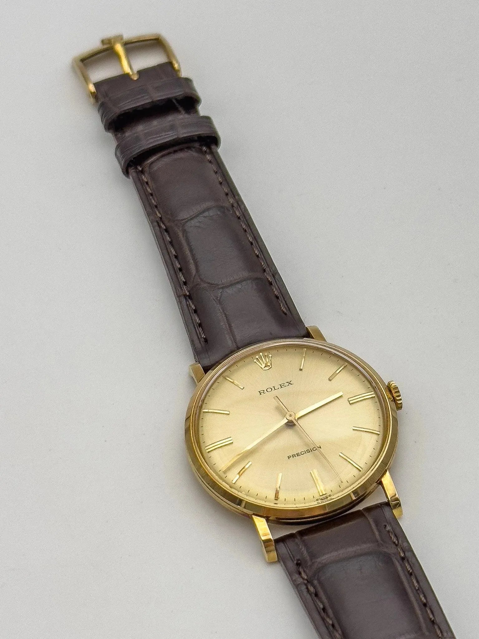 Rolex - Precision Gold 18K 3410 - 1975 - Atelier Victor Paris - Vintage Watch Shop Dubai