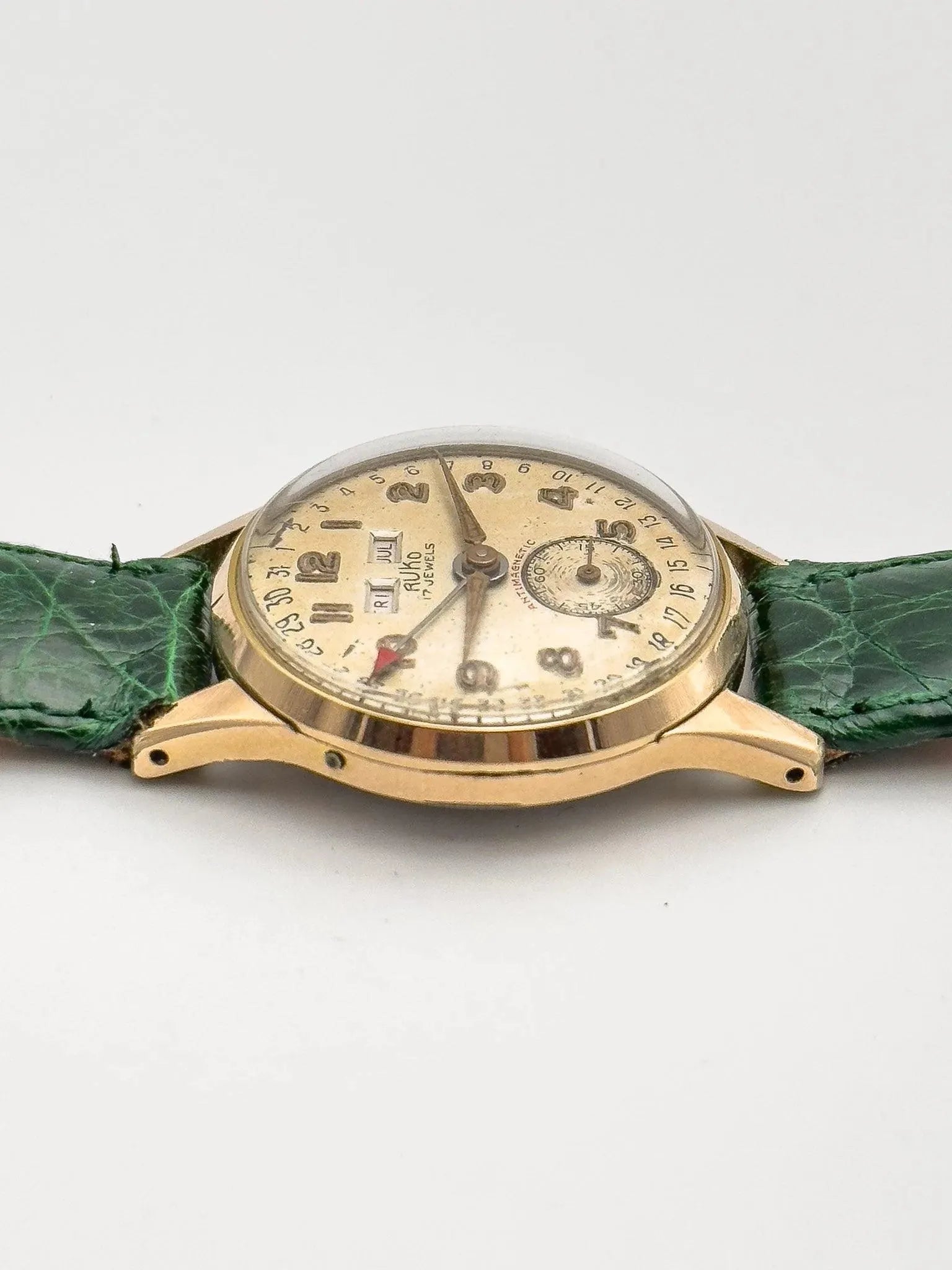 Ruko - Triple Calendar - 1950s - Atelier Victor Paris - Vintage Watch Shop Dubai