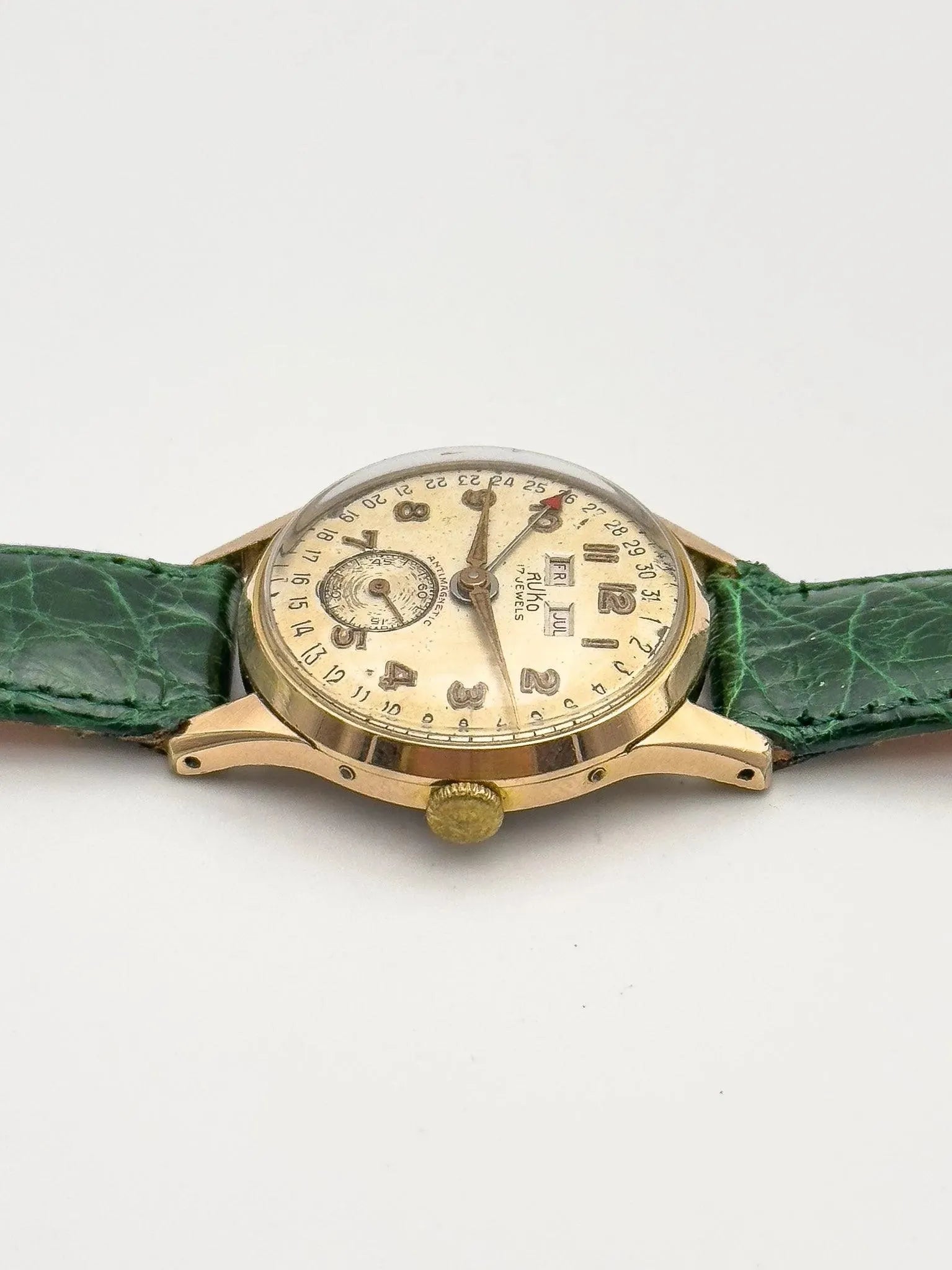 Ruko - Triple Calendar - 1950s - Atelier Victor Paris - Vintage Watch Shop Dubai