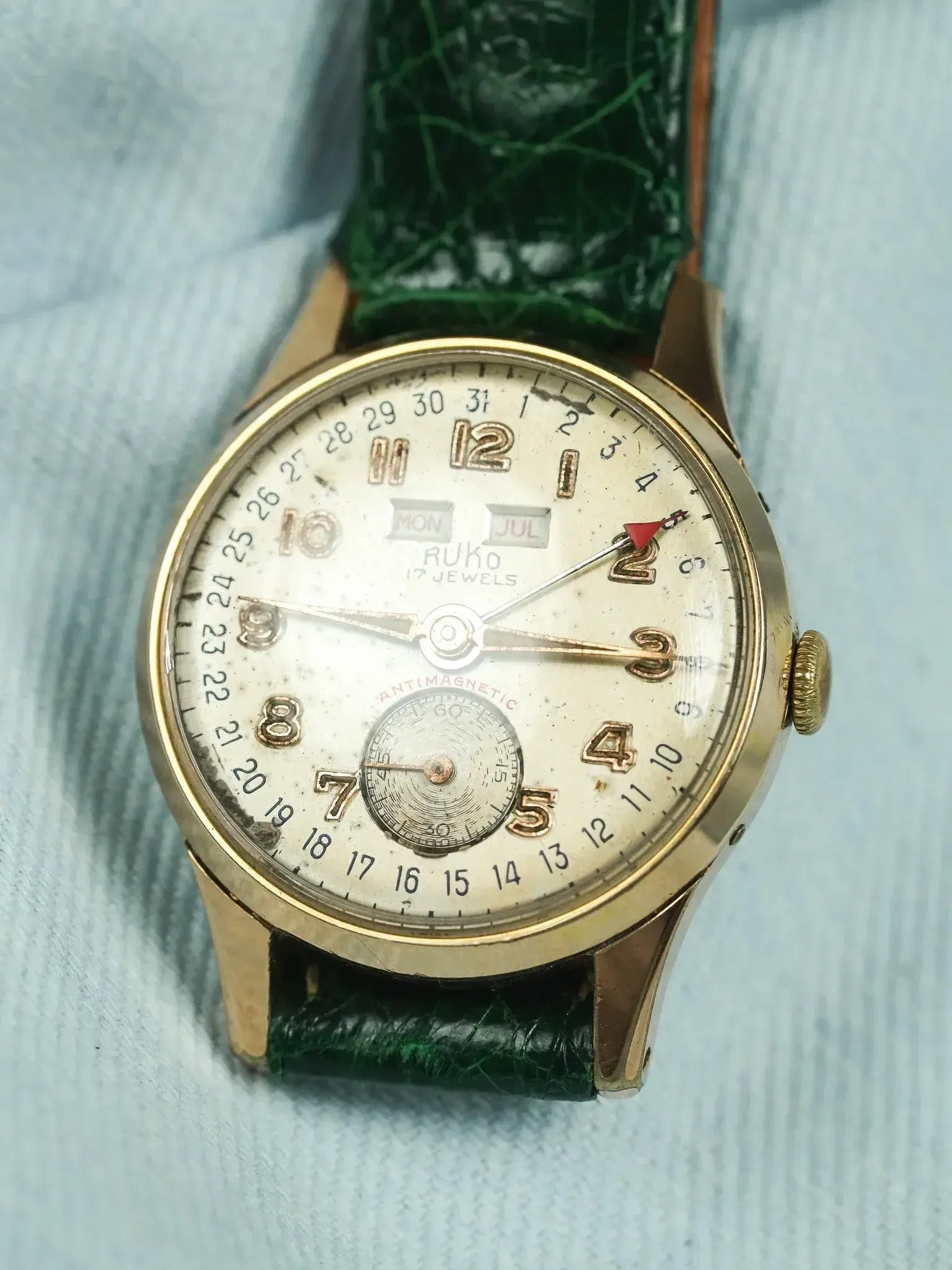 Ruko - Тройной календарь или патина - 1950s