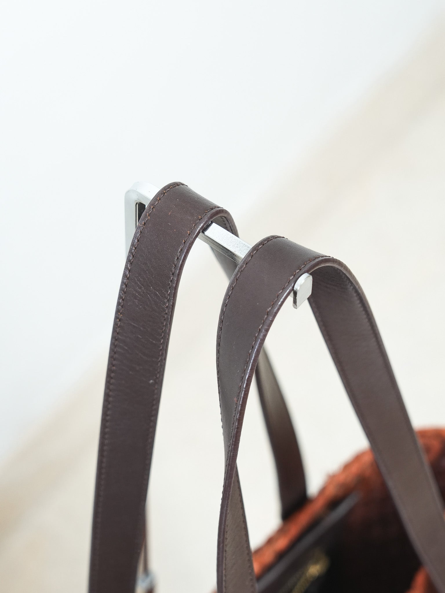 Korb Tasche Saint Laurent aus Stroh und Leder - Damen