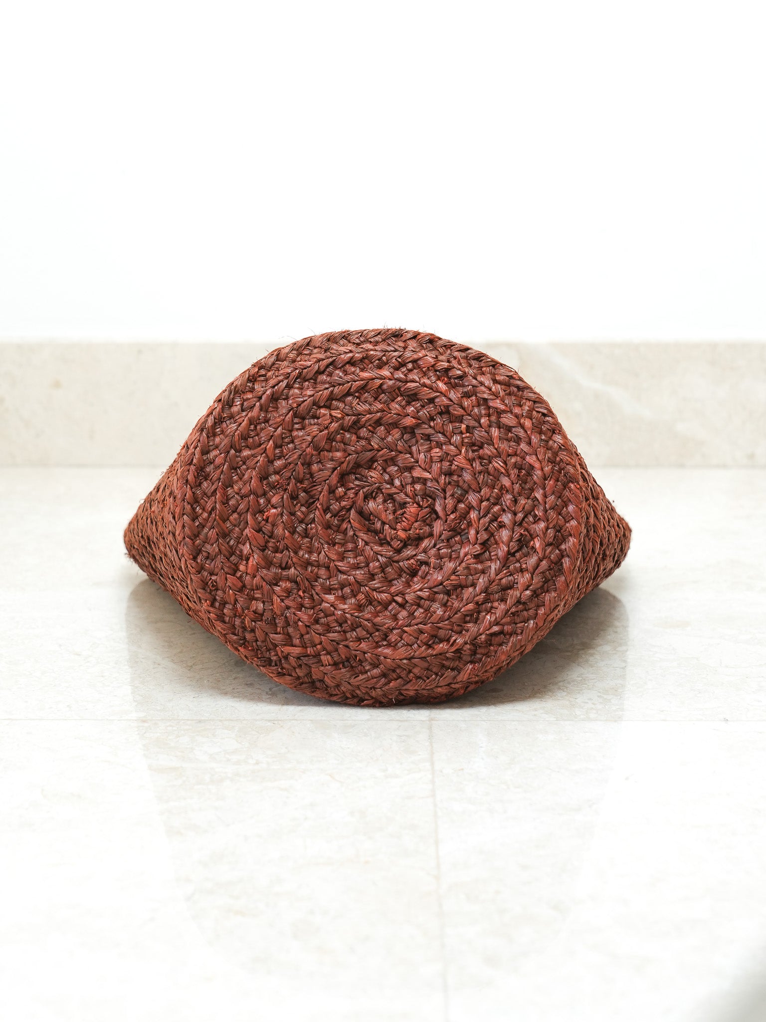 Korb Tasche Saint Laurent aus Stroh und Leder - Damen