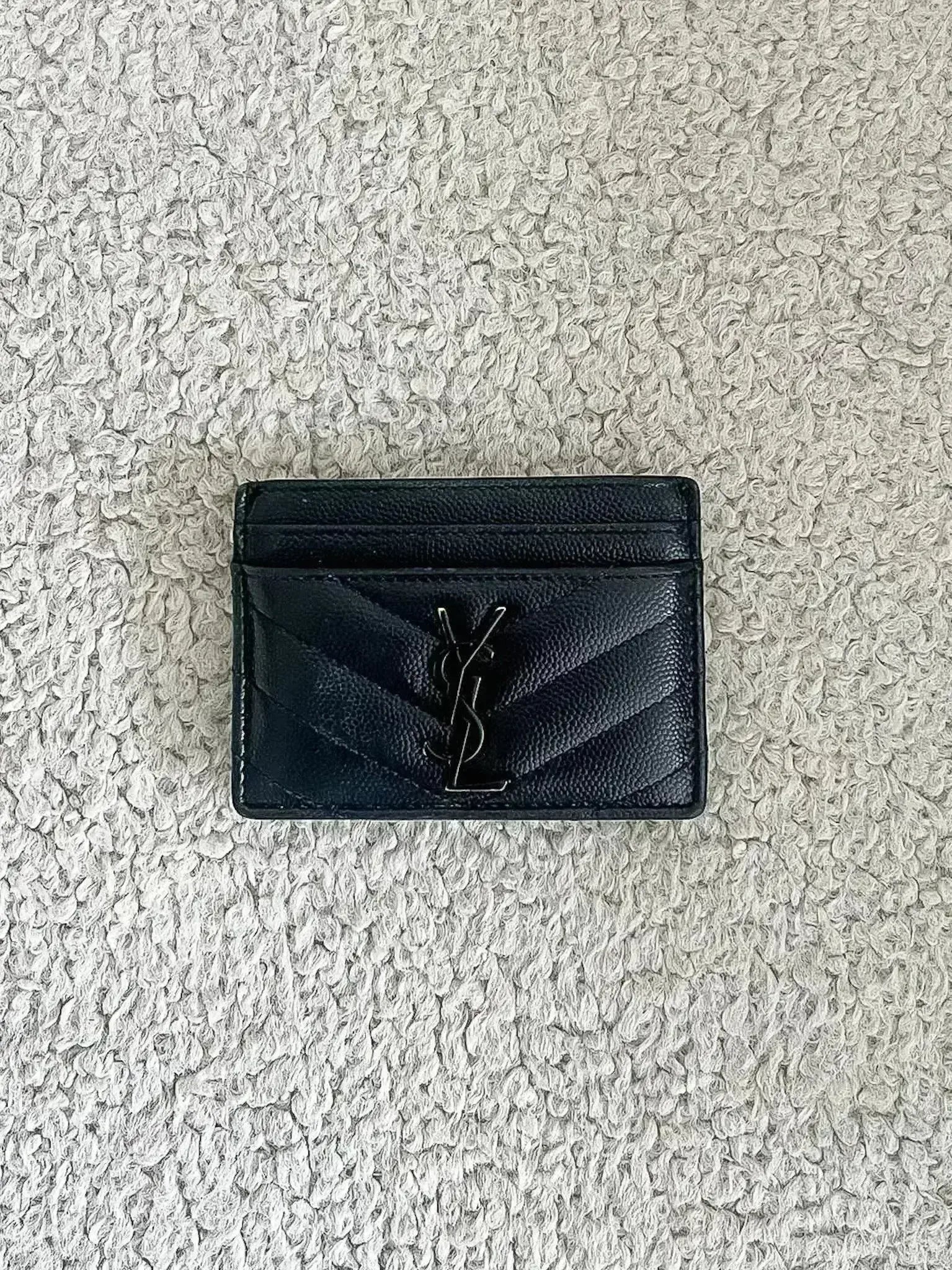 Saint Laurent - Portefeuille Noir - Atelier Victor