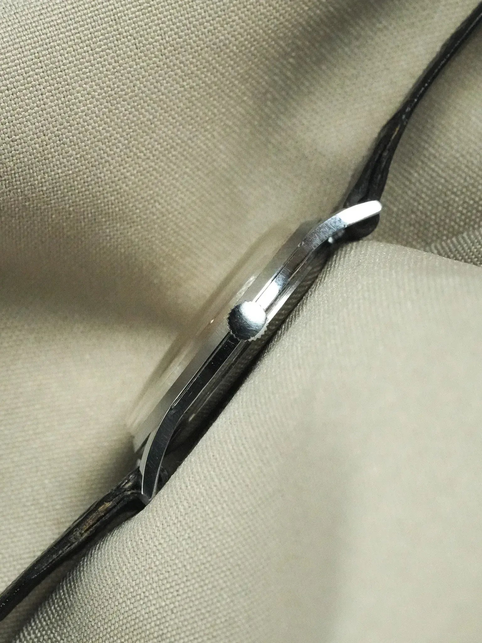 Savillon - Montre habillée acier index or rose petite seconde - 1970s - Atelier Victor