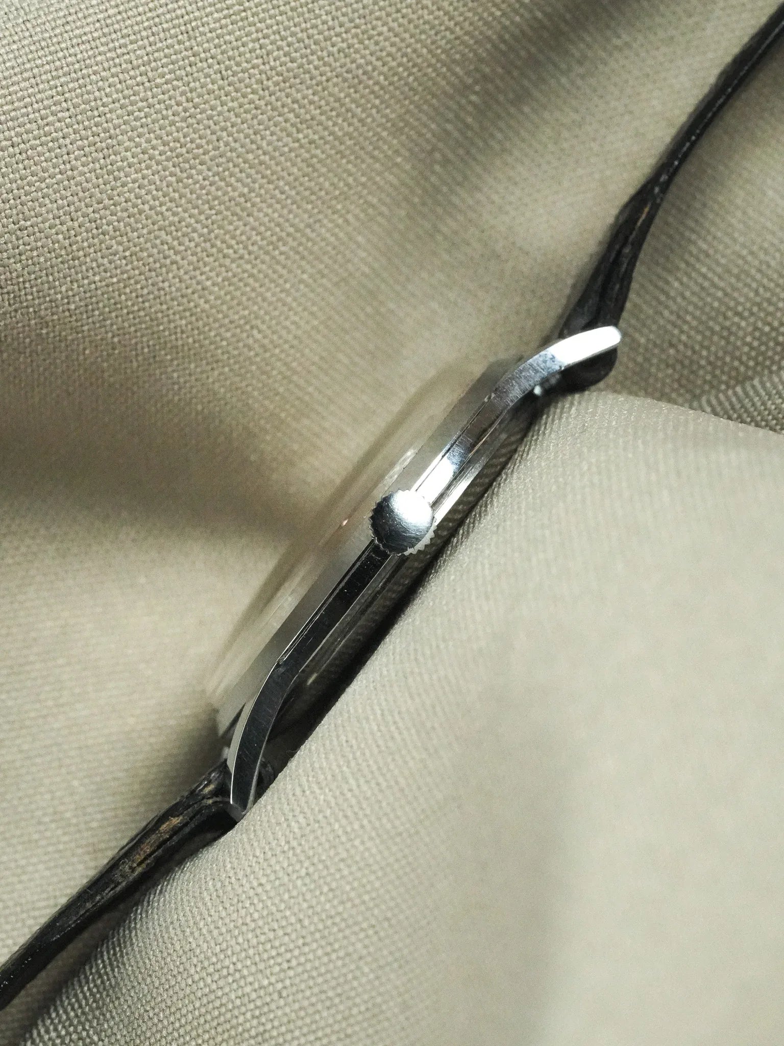 Savillon - Montre habillée acier index or rose petite seconde - 1970s - Atelier Victor