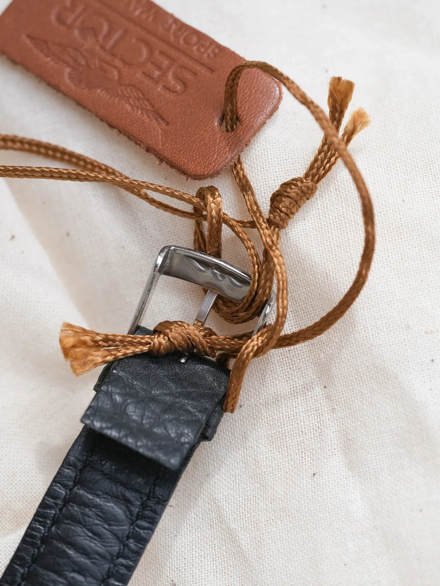 Sector - Scarab Acier Or Cadran Noir - NOS - 1980s - Atelier Victor