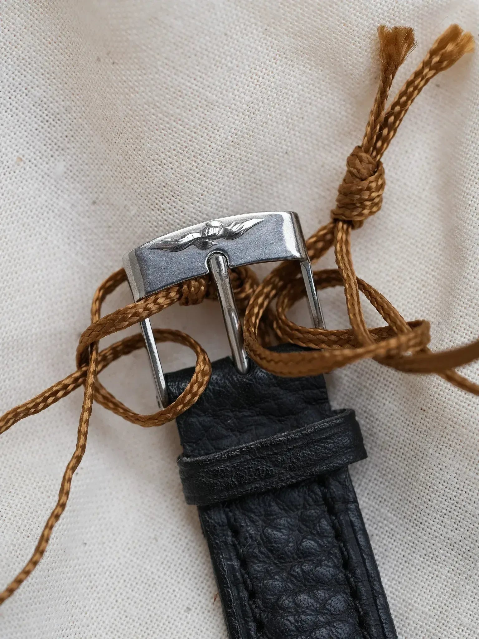 Sector - Scarab Acier Or Cadran Noir - NOS - 1980s - Atelier Victor