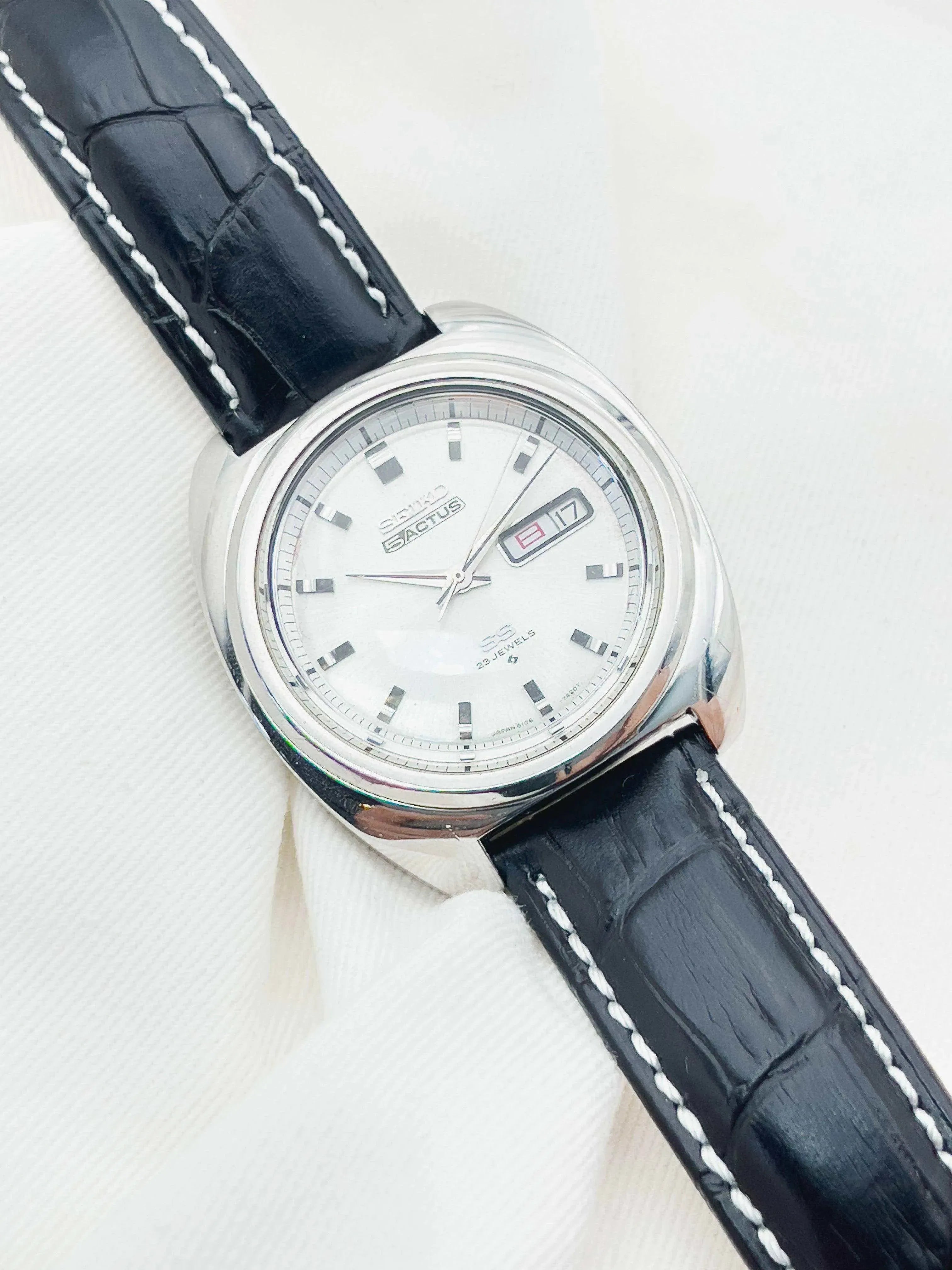 Seiko - 5 Actus - Acier Daydate Kanji - 1969 - Atelier Victor