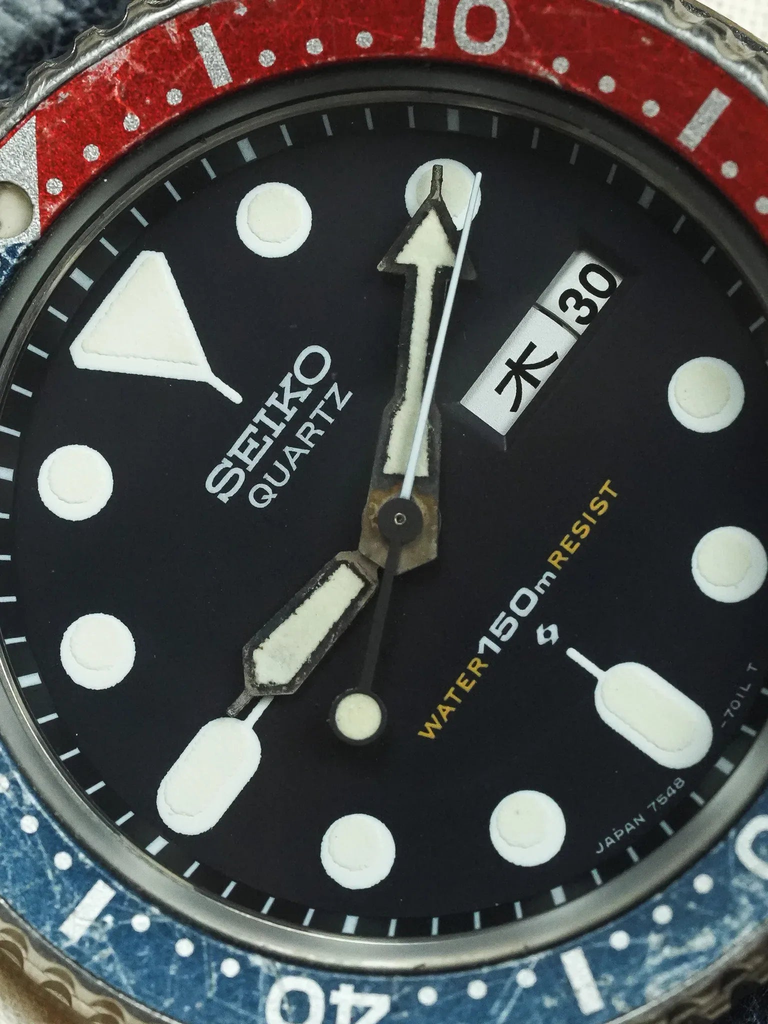 Seiko - 7548-700B Pepsi Kanji Plongeuse - 1980 - Atelier Victor