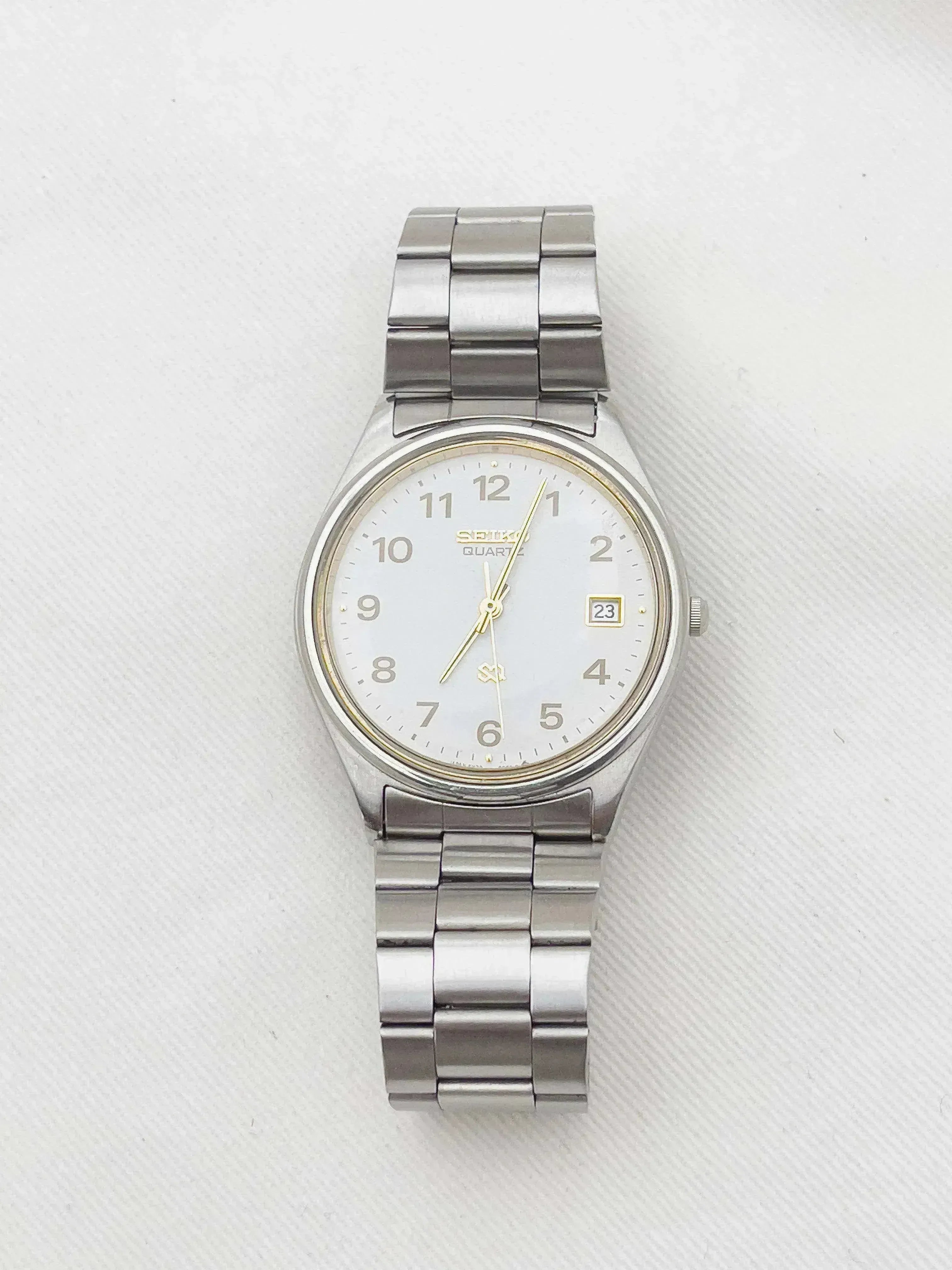 Seiko - Acier Index Or Date - 1988 - Atelier Victor