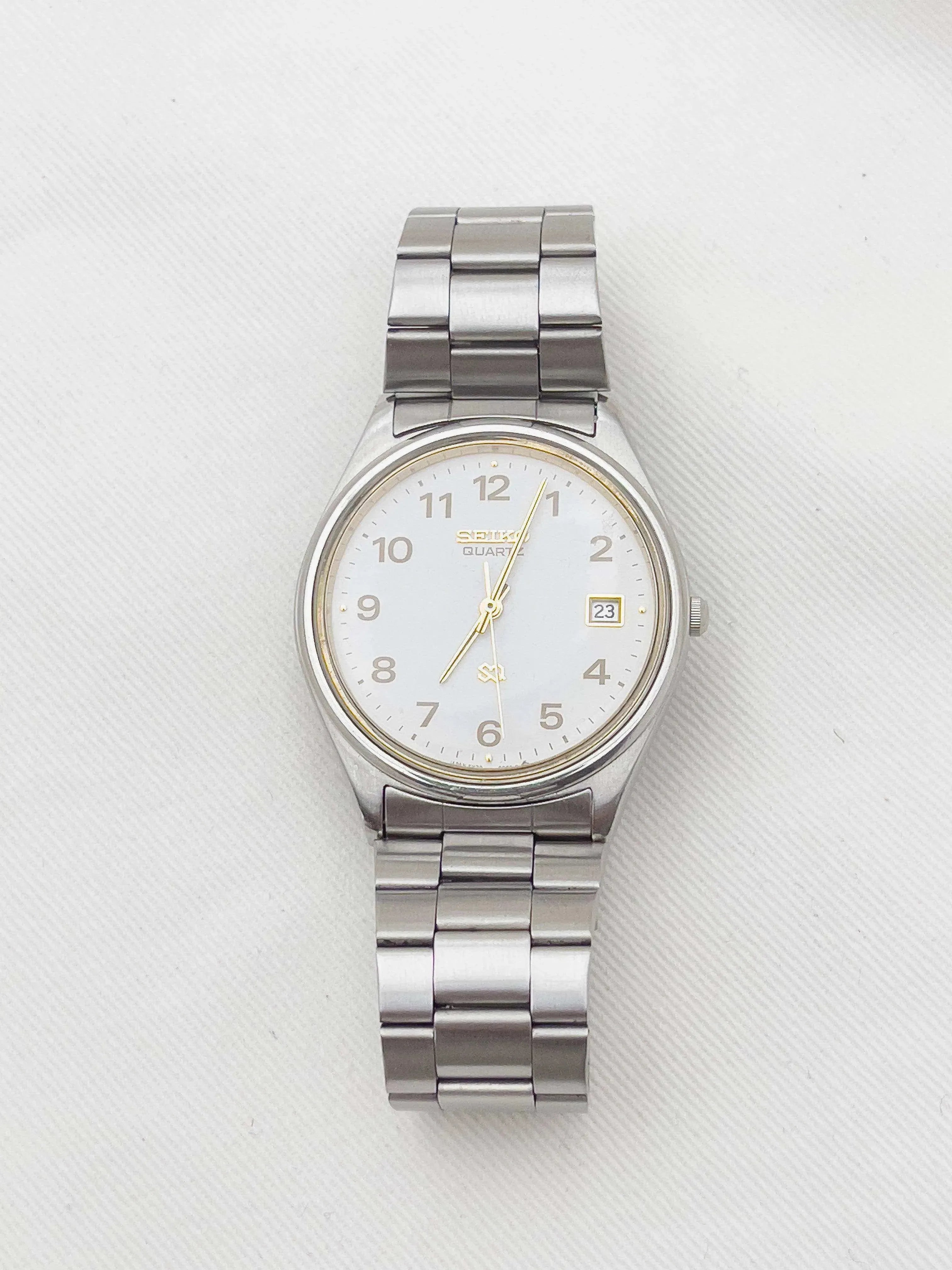 Seiko - Acier Index Or Date - 1988 - Atelier Victor