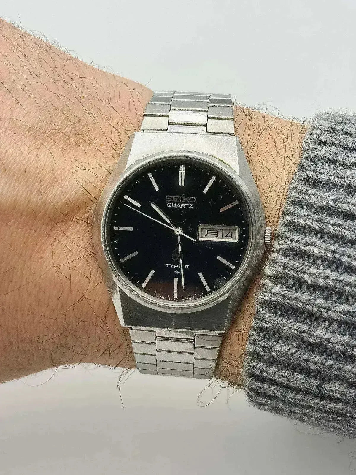 Seiko - Acier Noir Daydate Kanji - 1989 - Atelier Victor