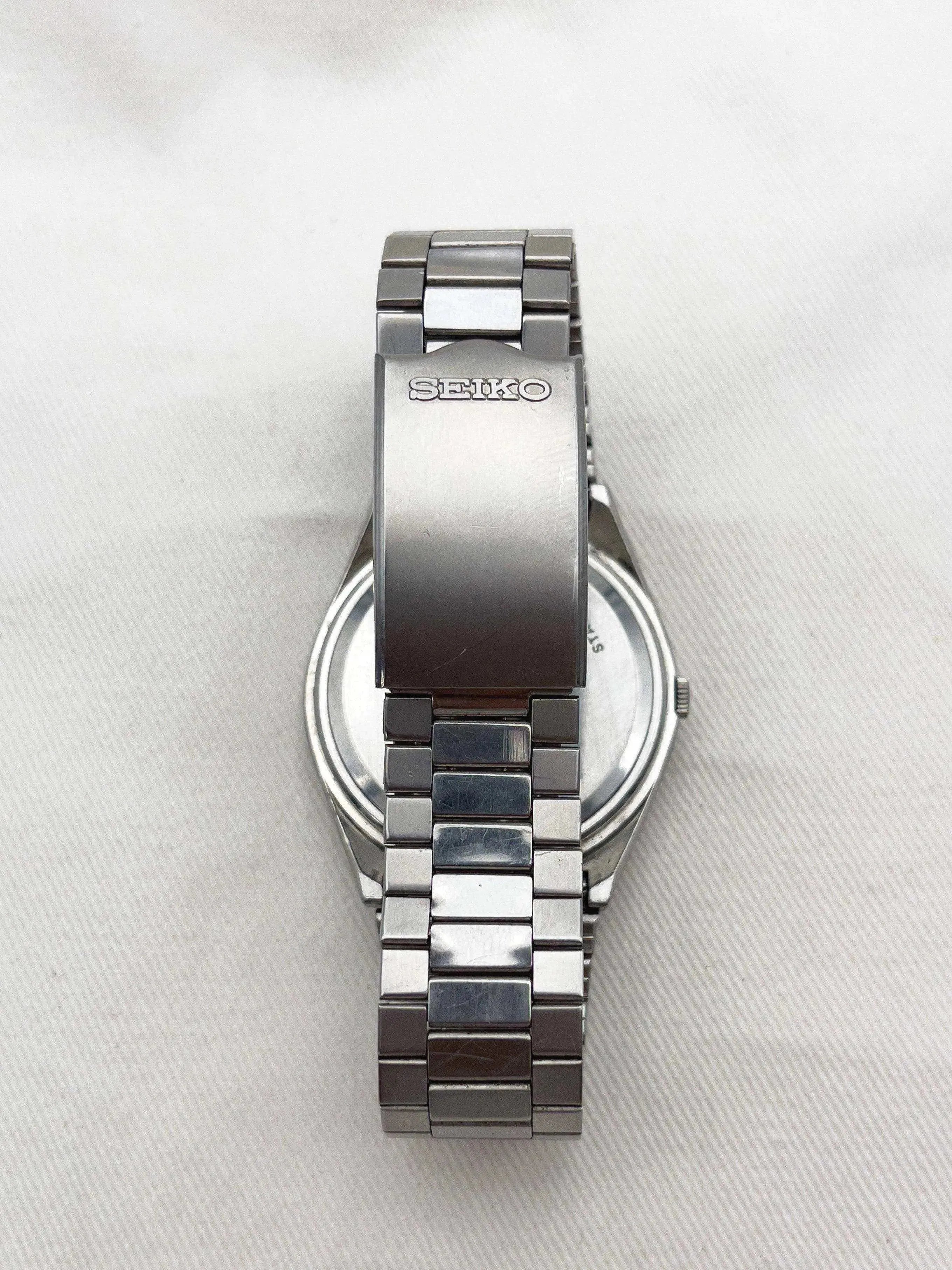 Seiko - Acier Noir Daydate Kanji - 1989 - Atelier Victor - Vintage Shop