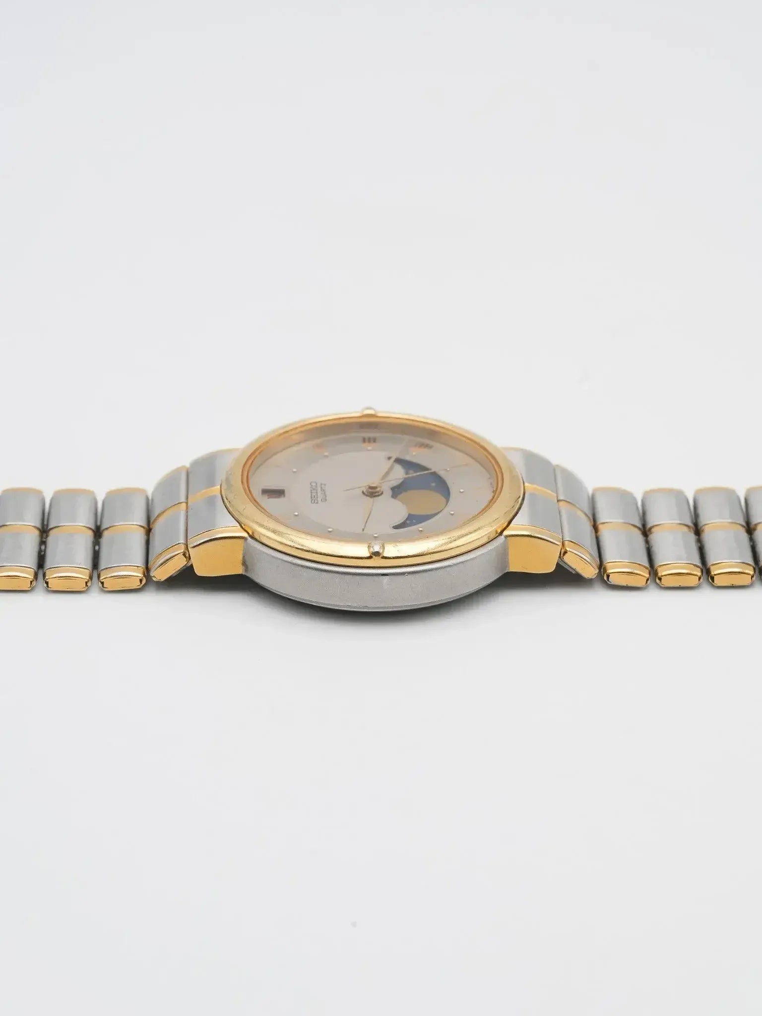 Seiko - Acier Or Phase de lune Romain - 1986 - Atelier Victor