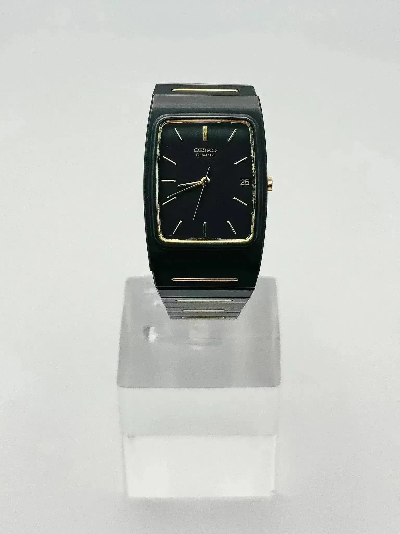 Seiko - Acier PVD Noir & Or Date - 1994 - Atelier Victor