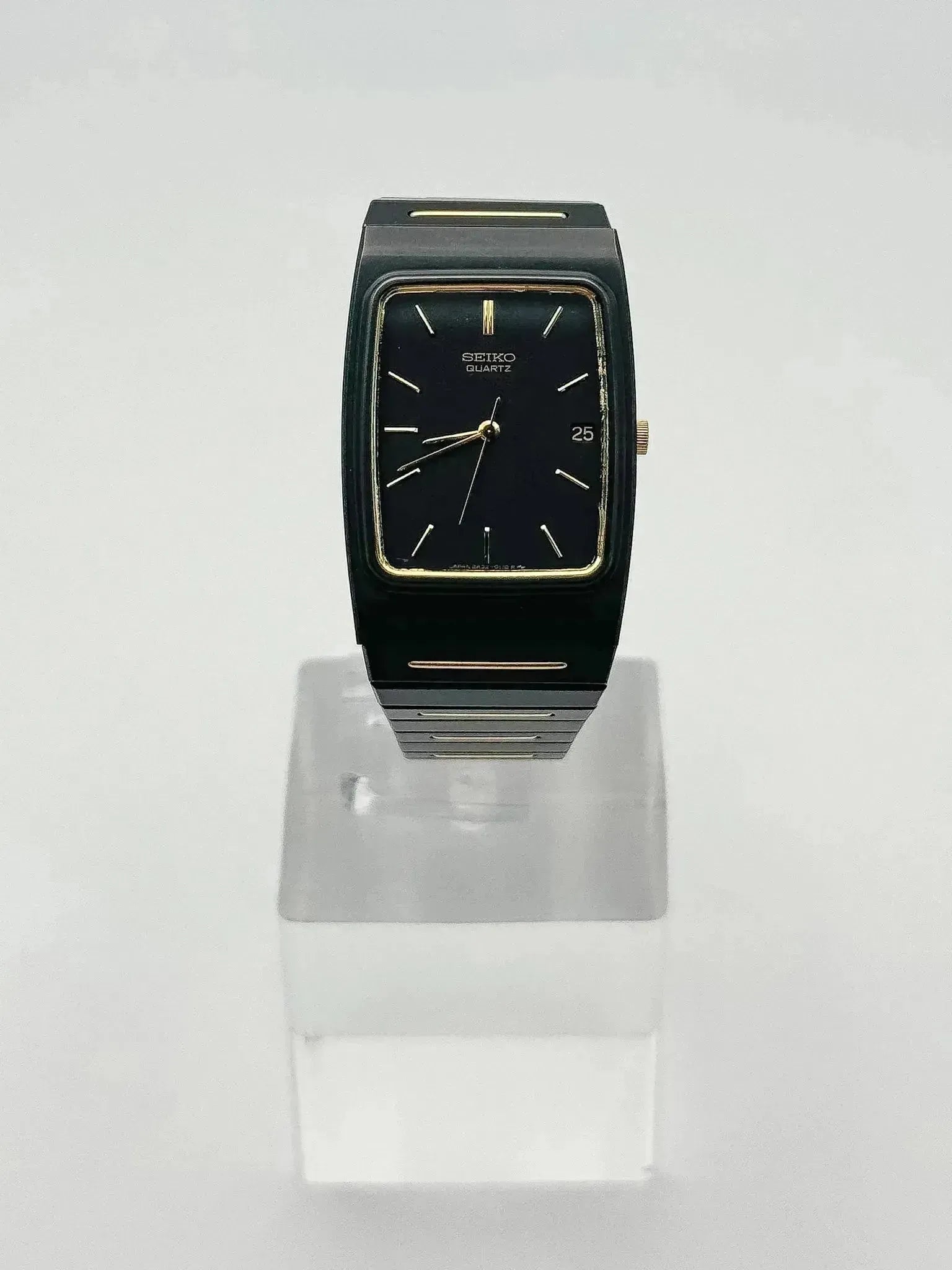 Seiko - Acier PVD Noir & Or Date - 1994 - Atelier Victor