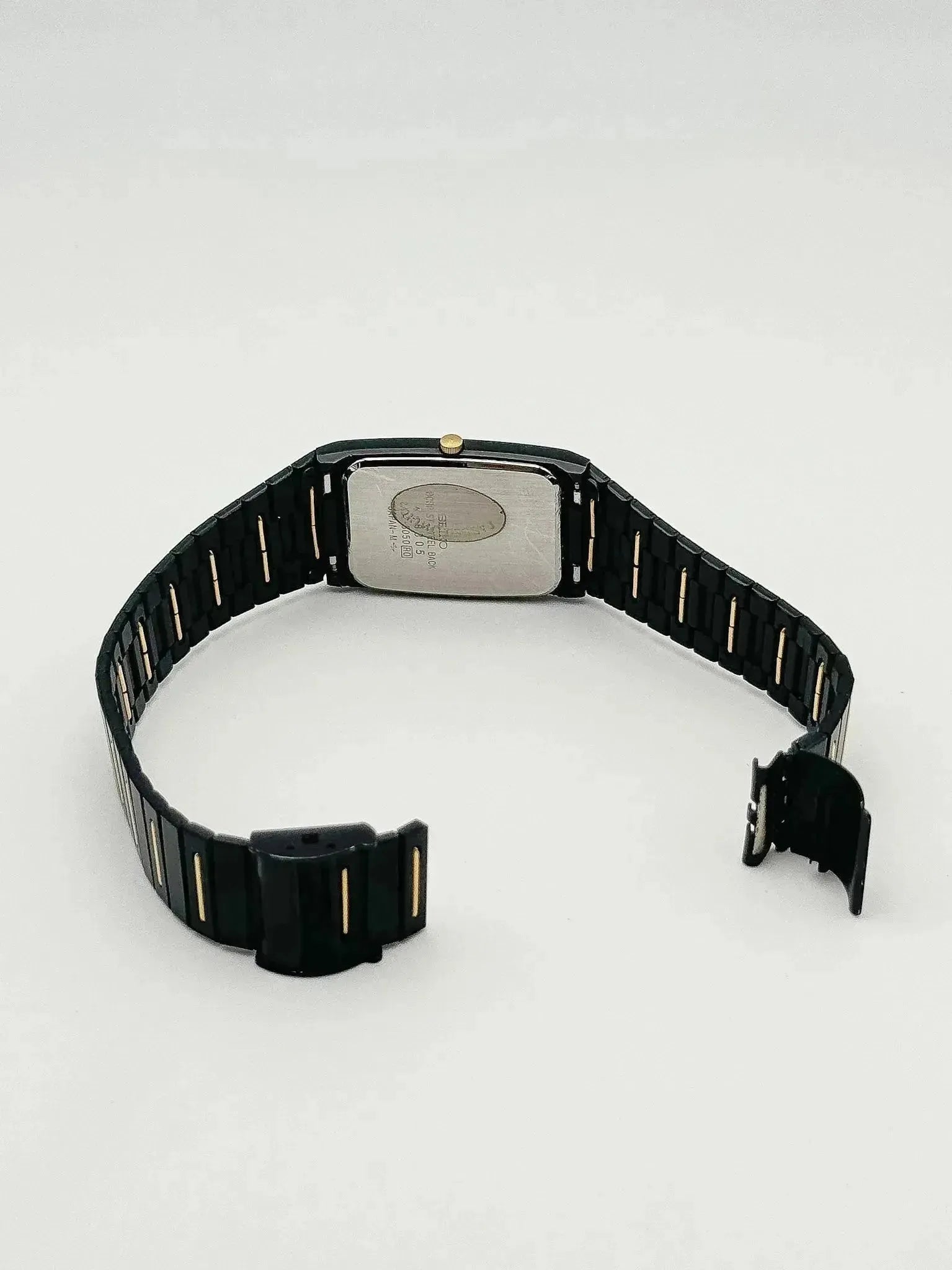 Seiko - Acier PVD Noir & Or Date - 1994 - Atelier Victor Paris - Vintage Watch Shop Dubai