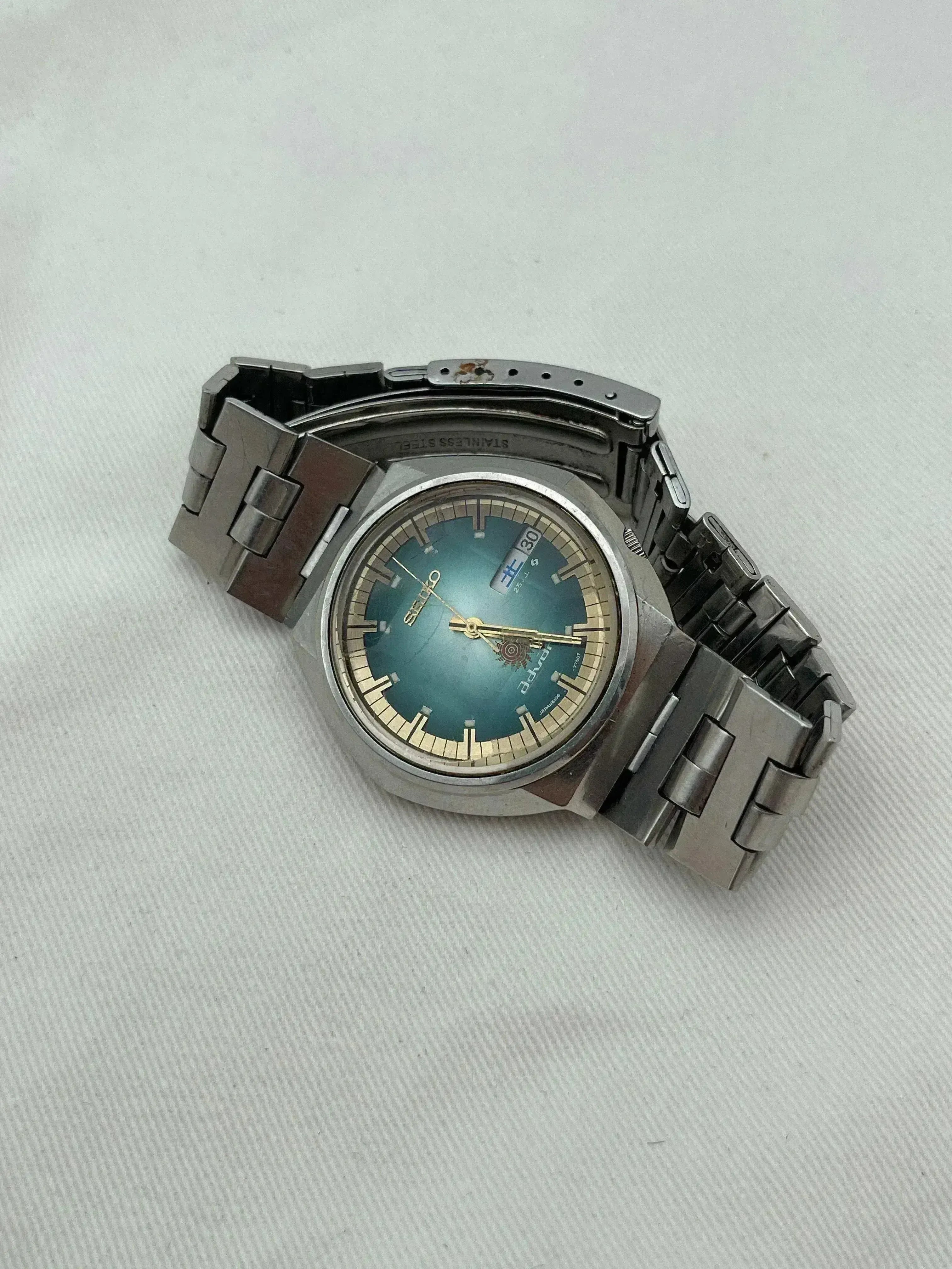 Seiko - Advan Green Dial Bracelet Acier - 1972 - Atelier Victor