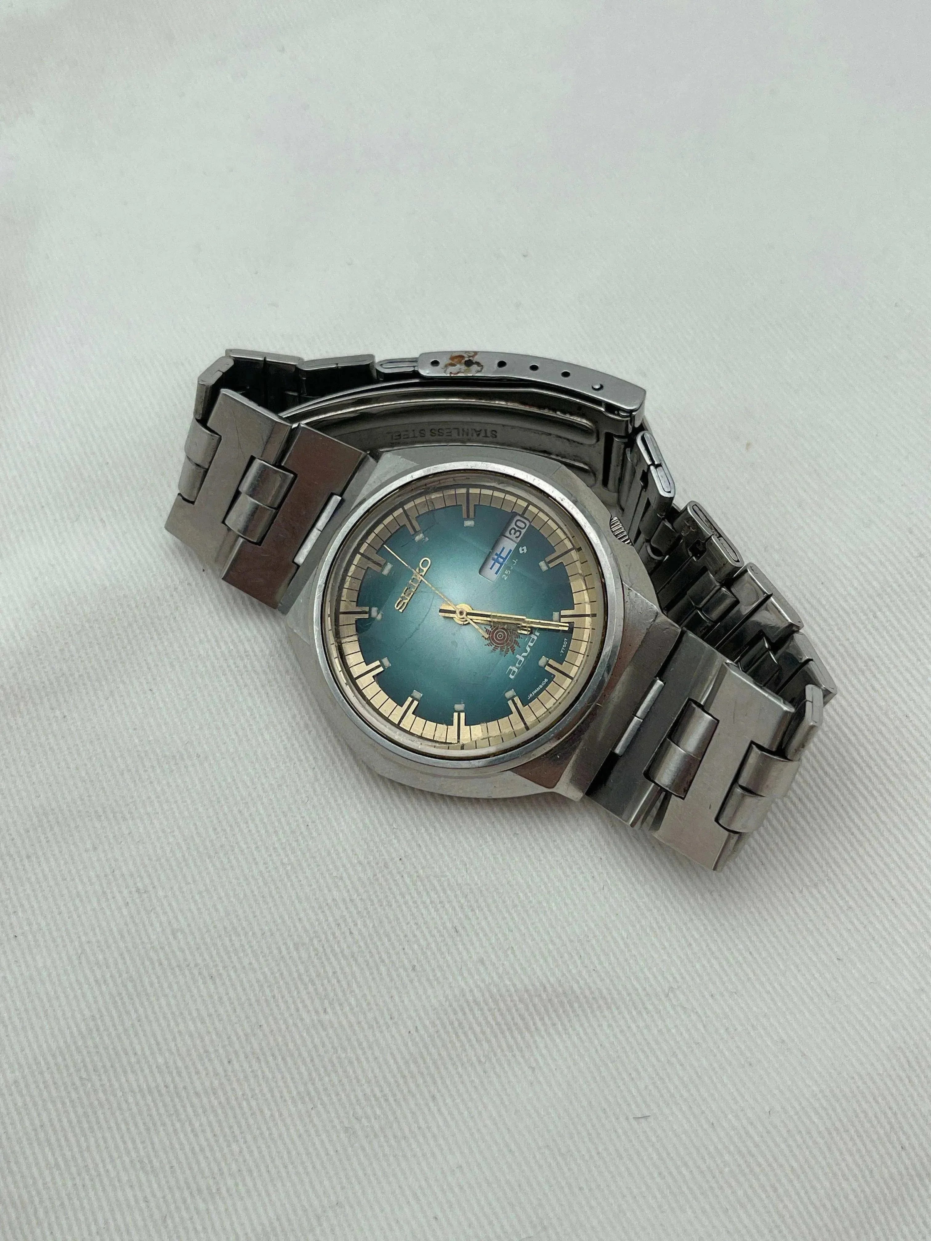 Seiko - Advan Green Dial Bracelet Acier - 1972 - Atelier Victor - Vintage Shop