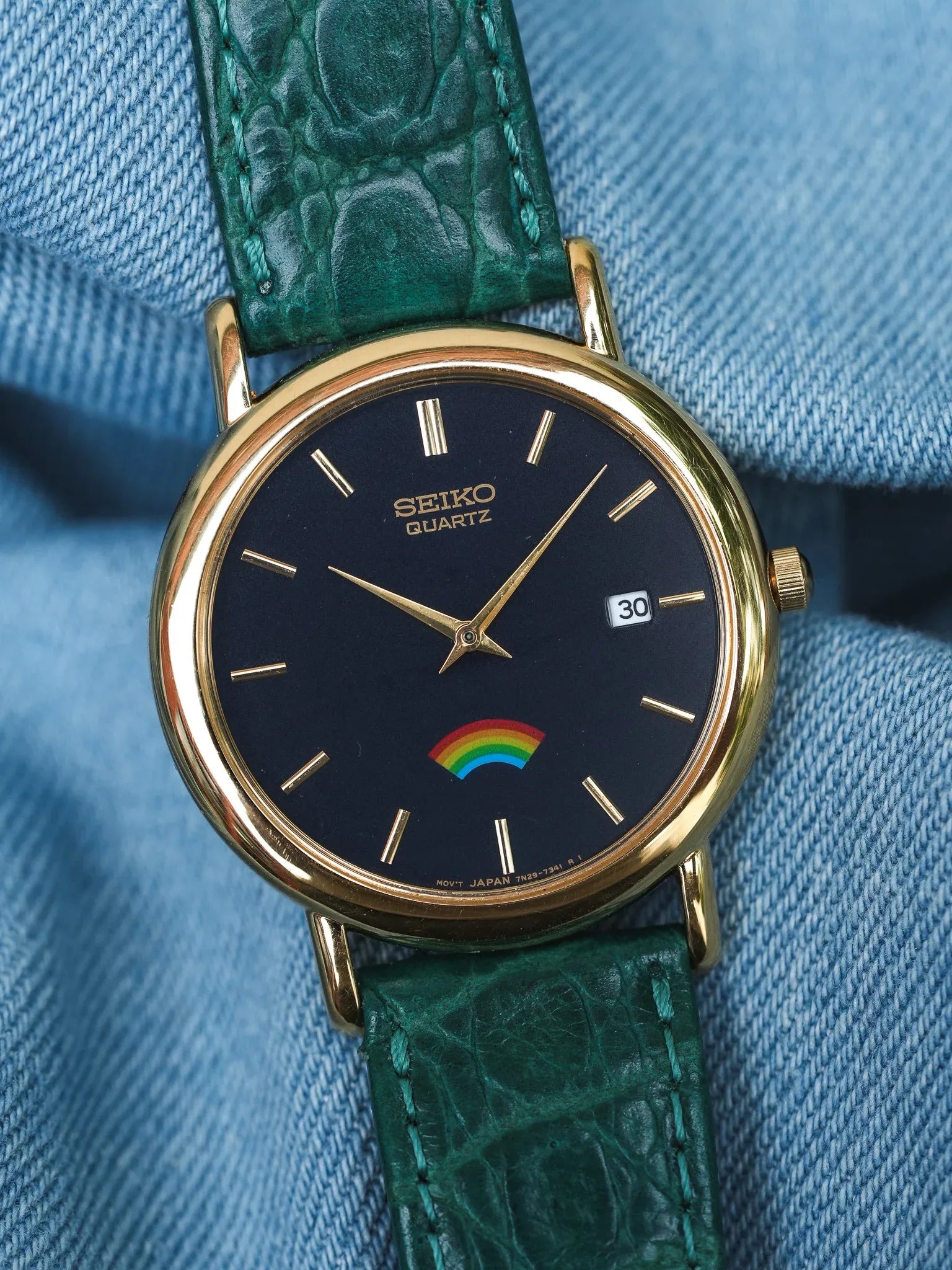 Seiko - Arc en Ciel Cadran noir - NOS - 2002 - Atelier Victor