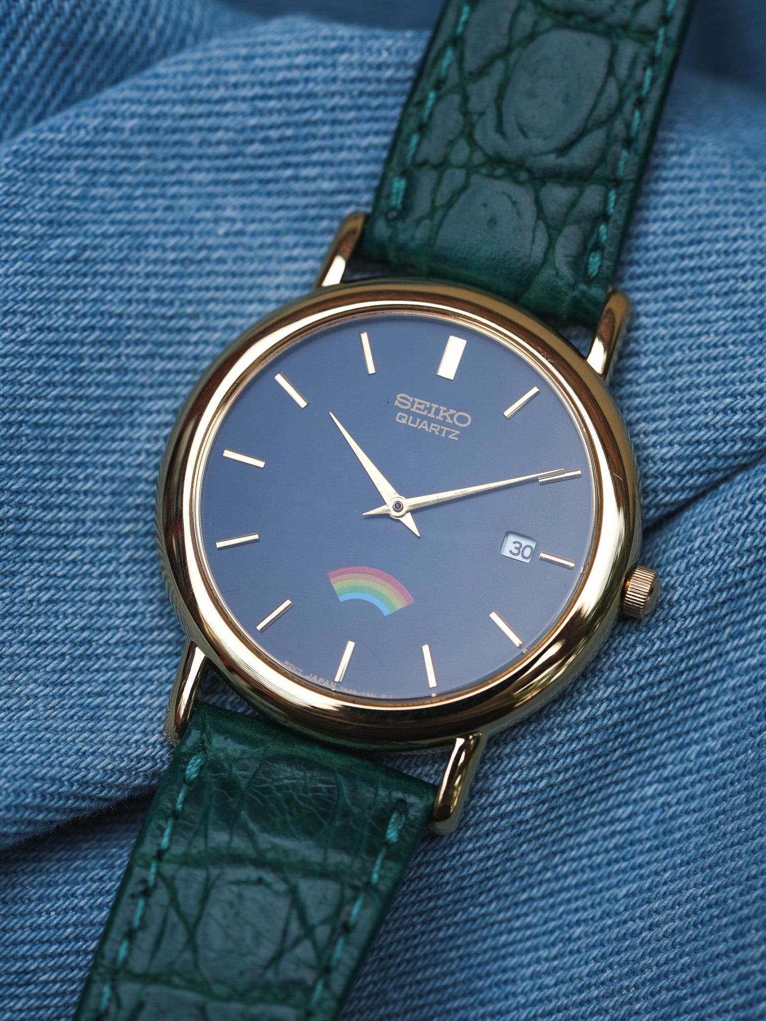 Seiko - Arc en Ciel Cadran noir - NOS - 2002 - Atelier Victor - Vintage Shop